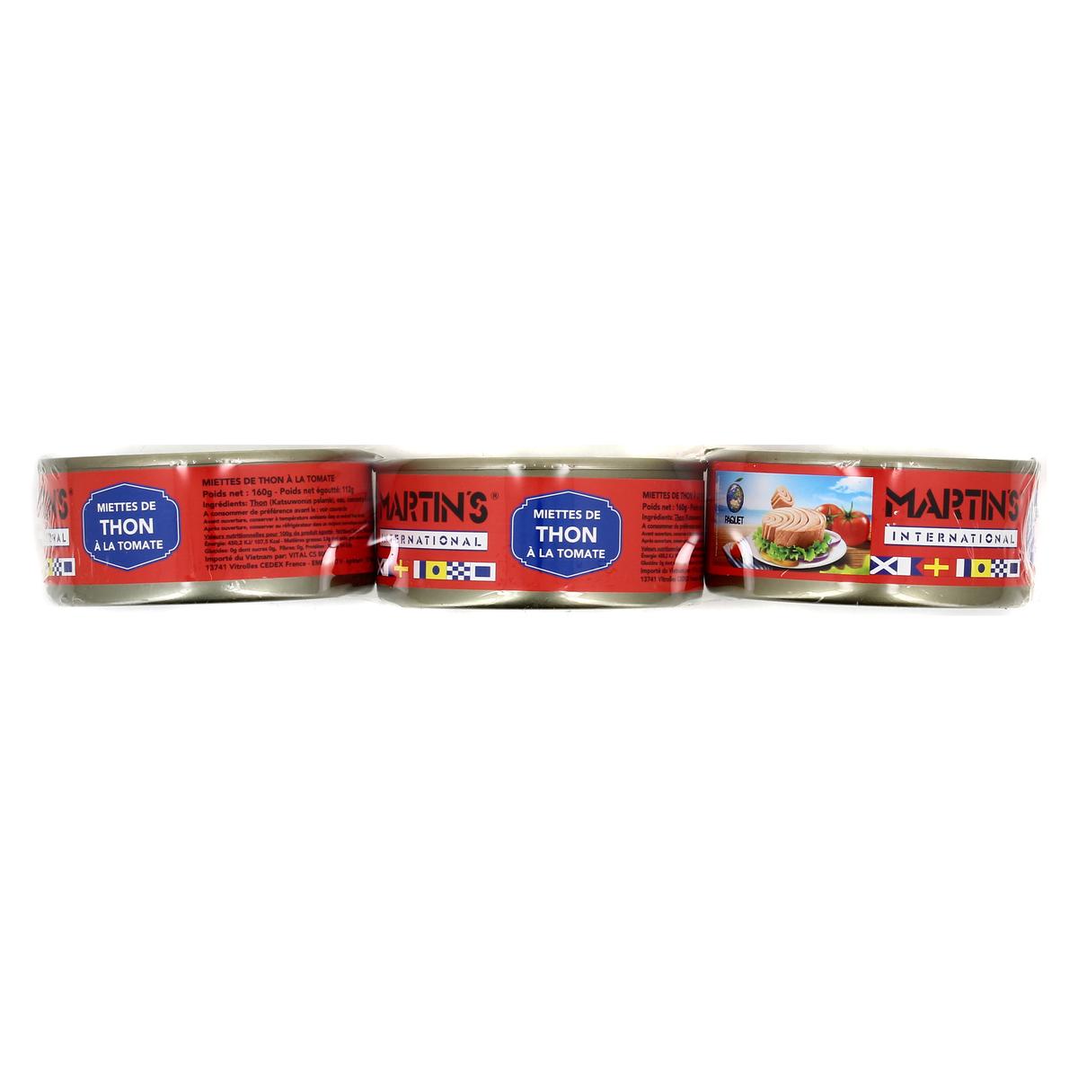 3309017132153 - Martin's - Miettes de Thon à la Tomate