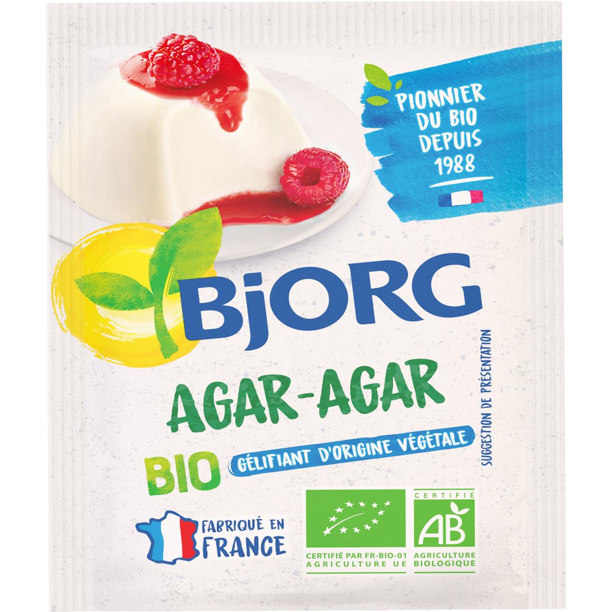 AGAR-AGAR (GELIFIANT VÉGÉTAL) BIO 5X4G