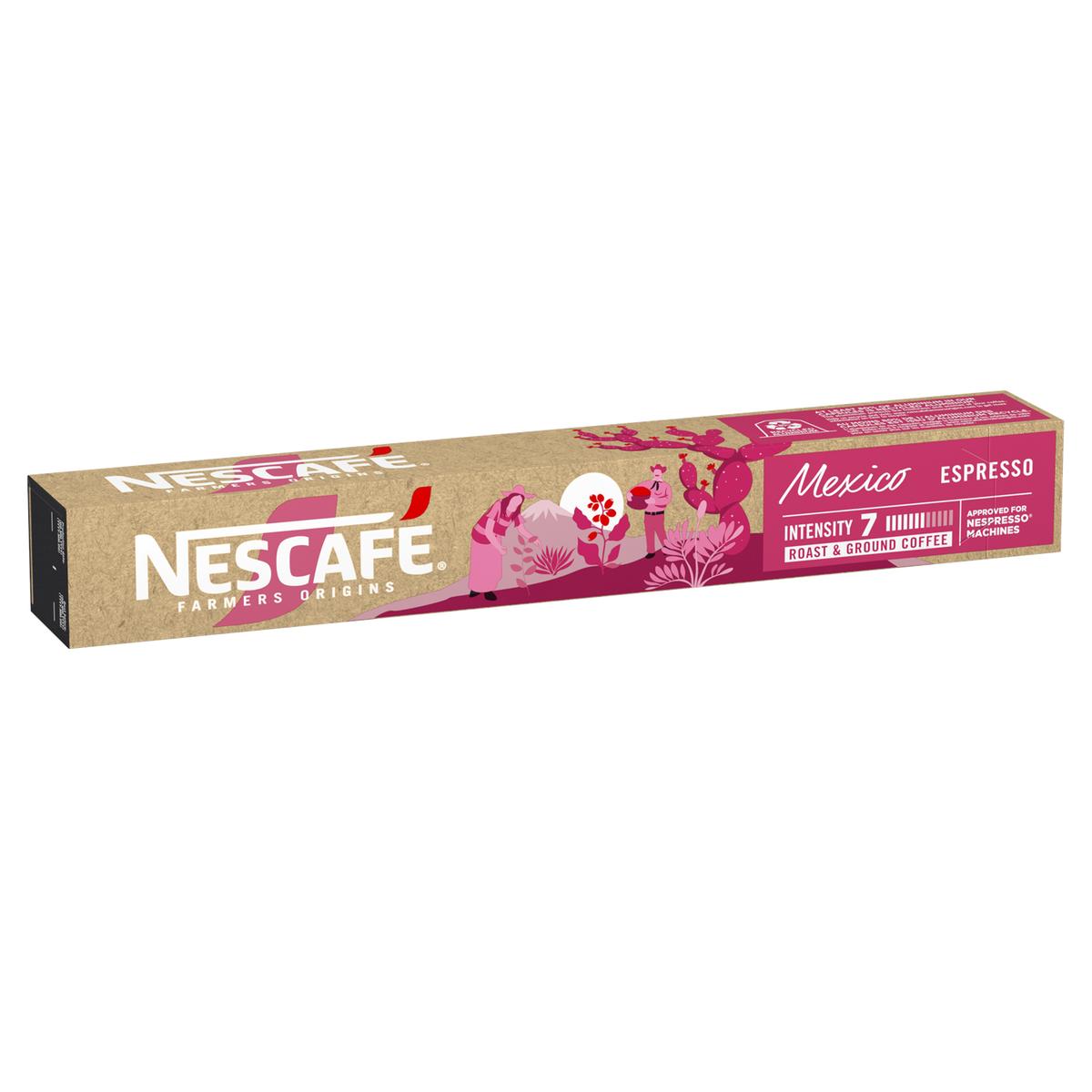 8445291144453 - Nescafé Farmers Origins - MEXICO intensité 7 x10