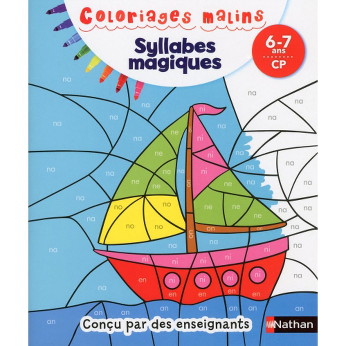 Nathan Coloriage Malin Syllabes Magiques CP Hourafr Nathan Coloriage Malin Syllabes Magiques CP Hourafr