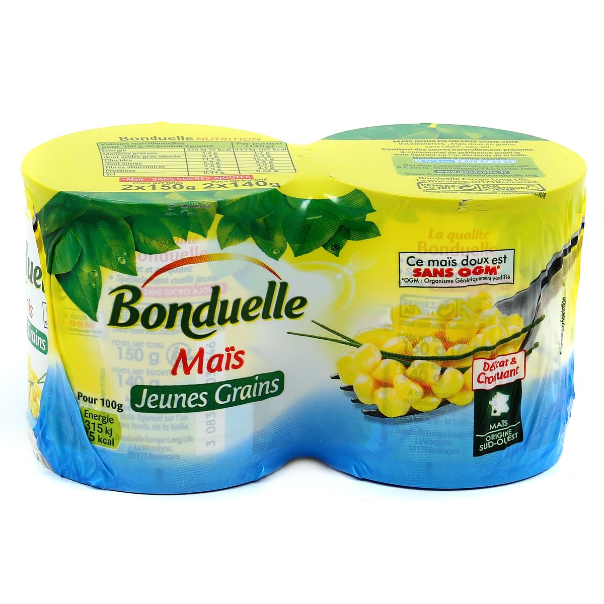 3083681034653 - Bonduelle - Maïs jeunes grains