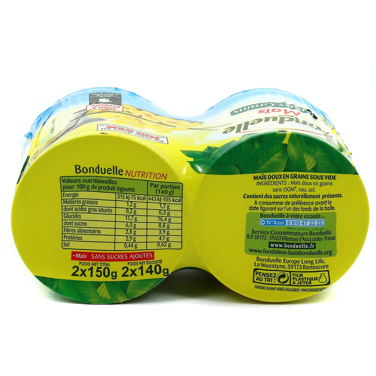 3083681034653 - Bonduelle - Maïs jeunes grains