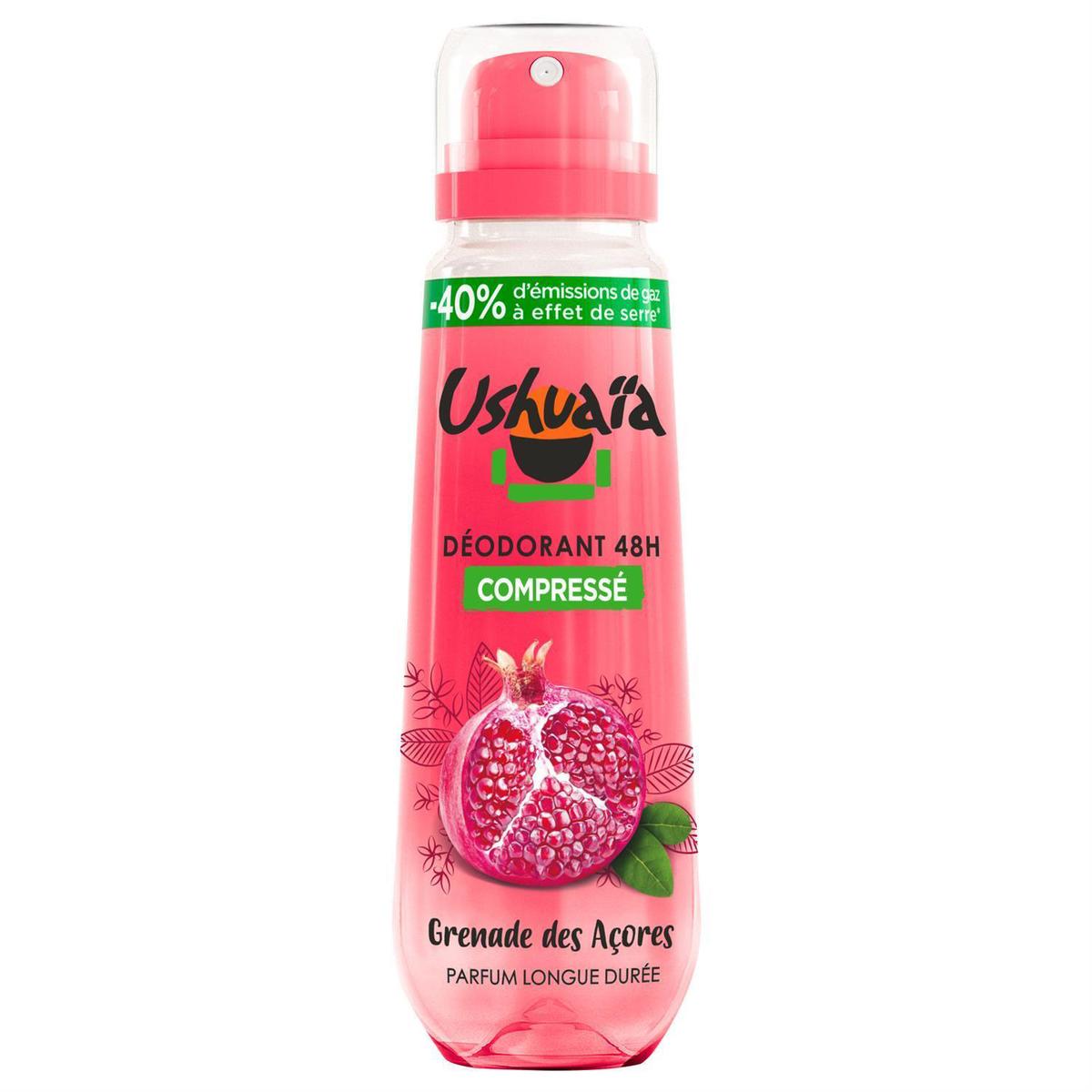 3600550995053 - Ushuaïa - Déodorant spray compressé Grenade des Açores