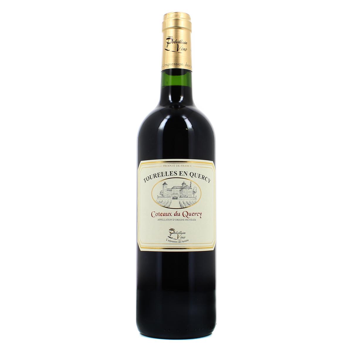 3760009225053 - Coteaux du quercy rouge AOP - Tourelles en Quercy