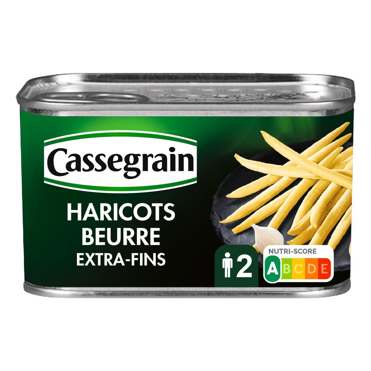 3083680767453 - Cassegrain - Haricots beurre Extra Fins cueillis et rangés main