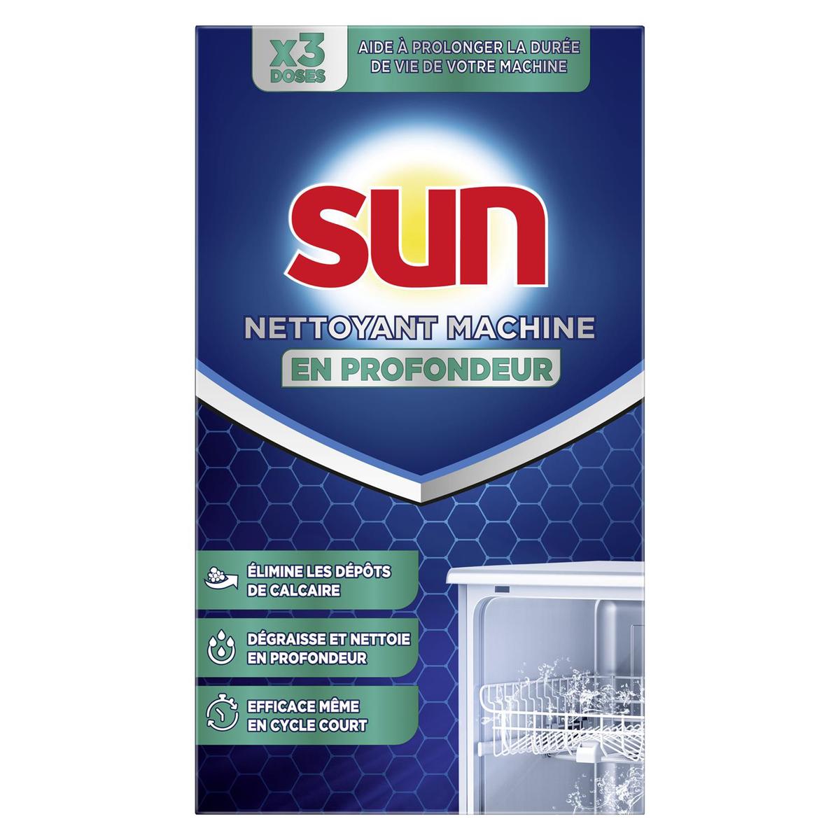 8720181487453 - Sun - Sel Nettoyant Machine Lave Vaisselle en Profondeur