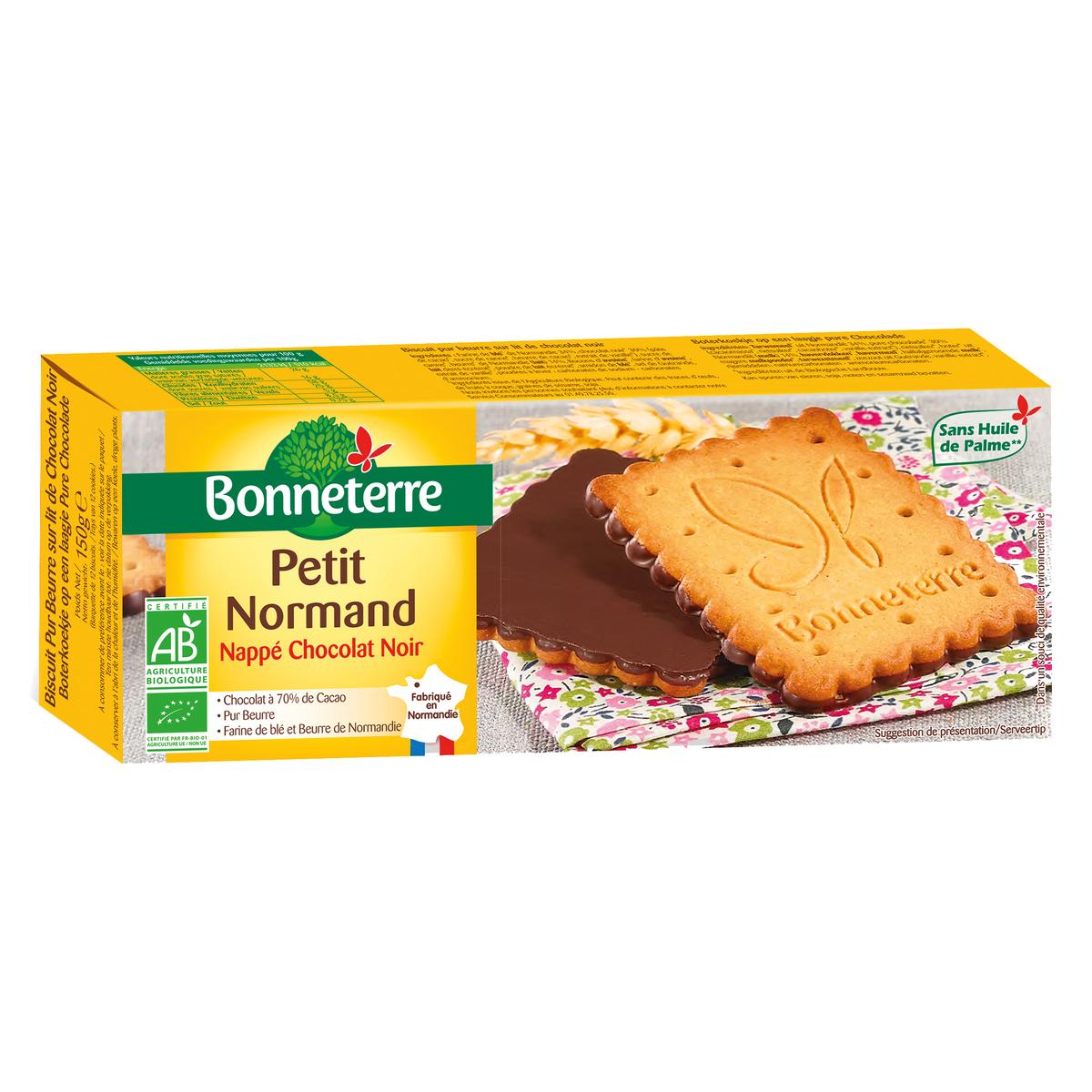 3396411217753 - Bonneterre - Petit normand nappé chocolat noir bio