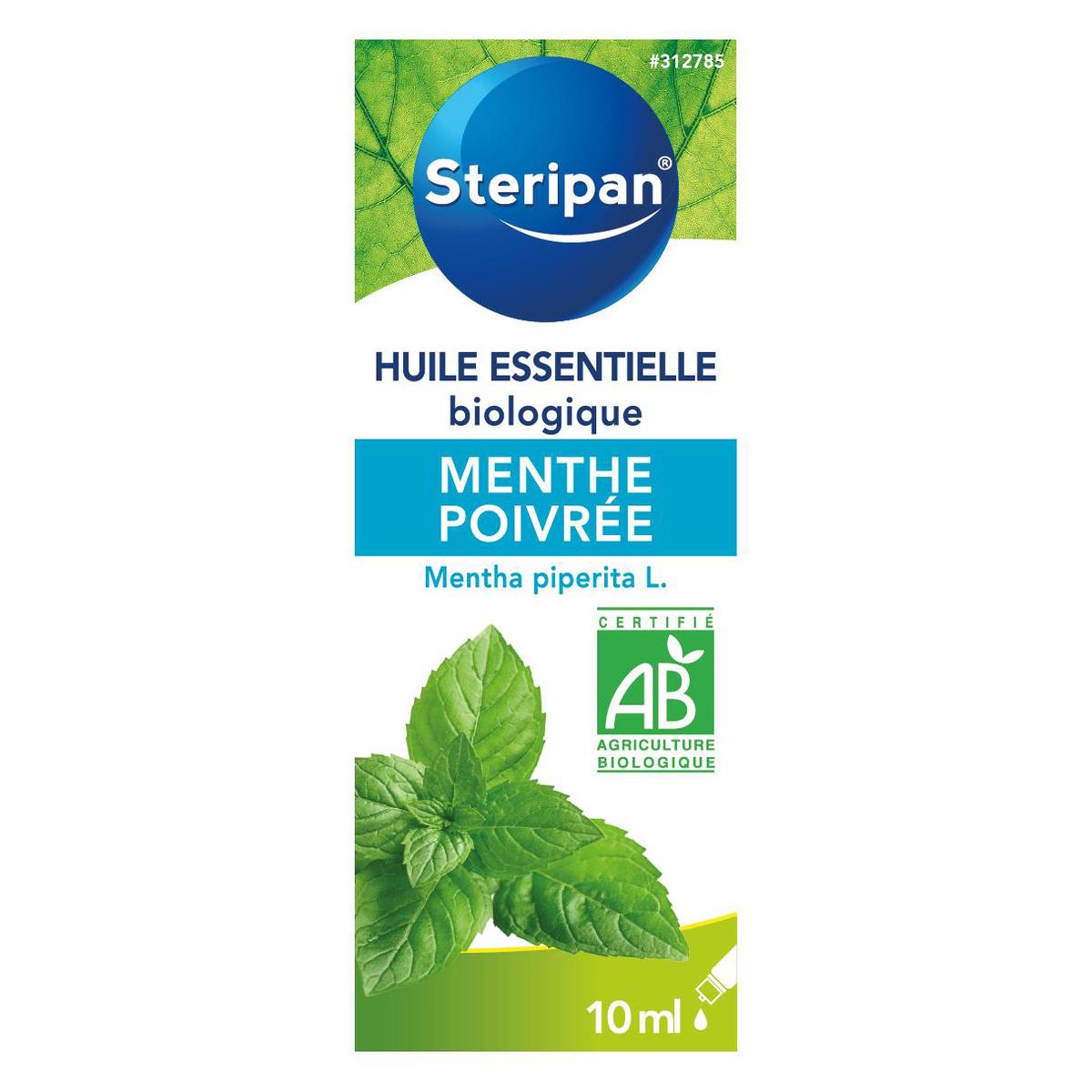 3031443127853 - Steripan - Huile Essentielle Menthe poivrée Bio