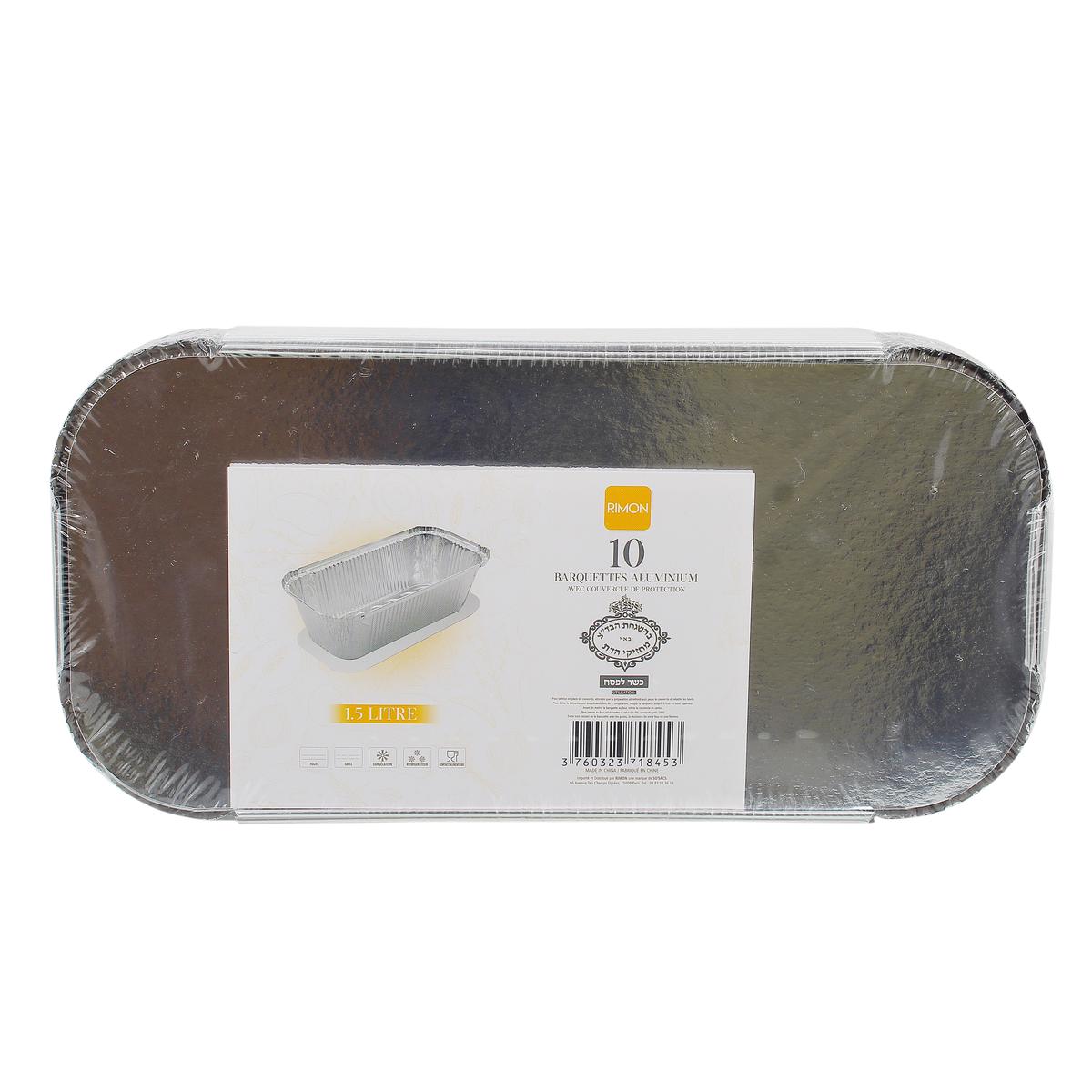 3760323718453 - Rimon - Barquettes Aluminium 1,5l