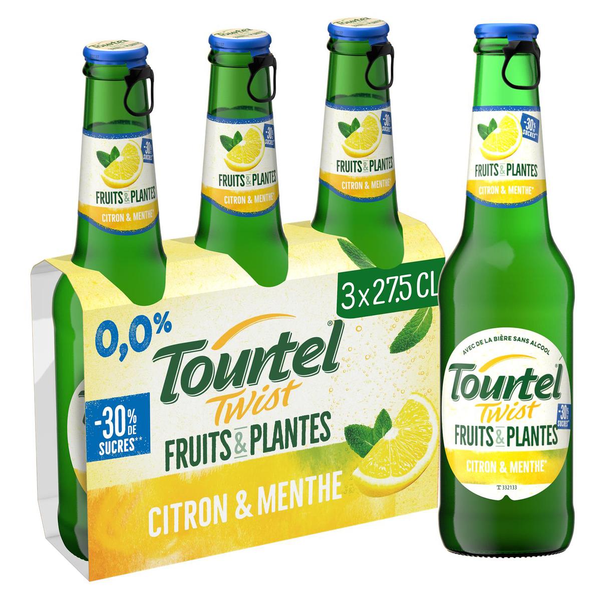 3080216059853 - Tourtel - Twist citron & menthe 0.0%