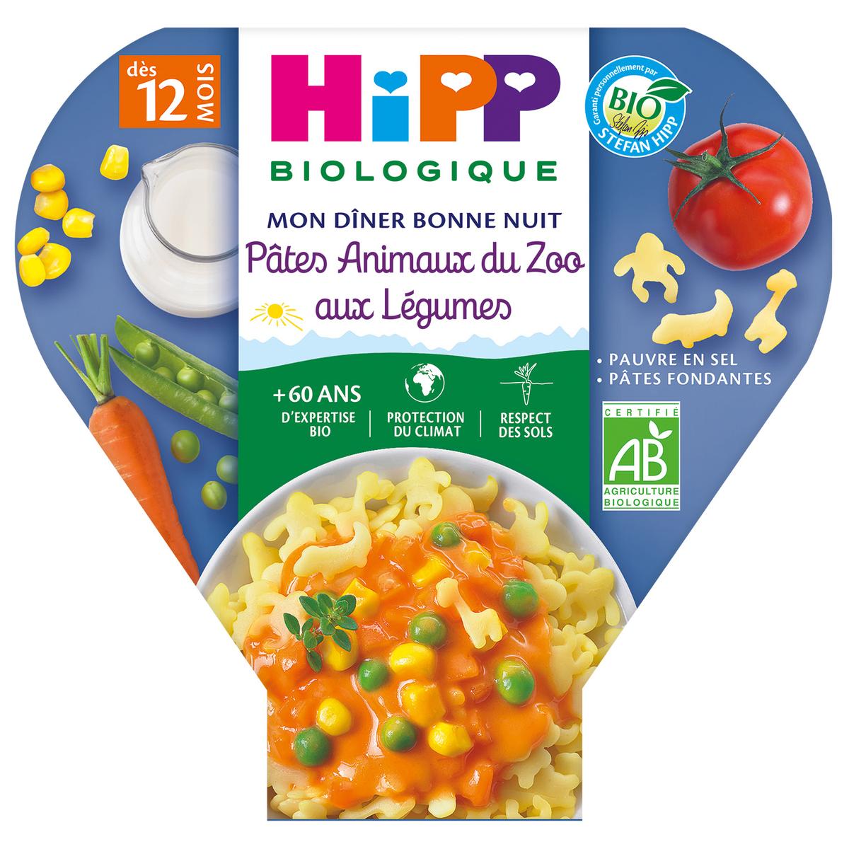 Acheter Hipp Pates Animaux Du Zoo Aux Legumes Bio Des 12 Mois 230g