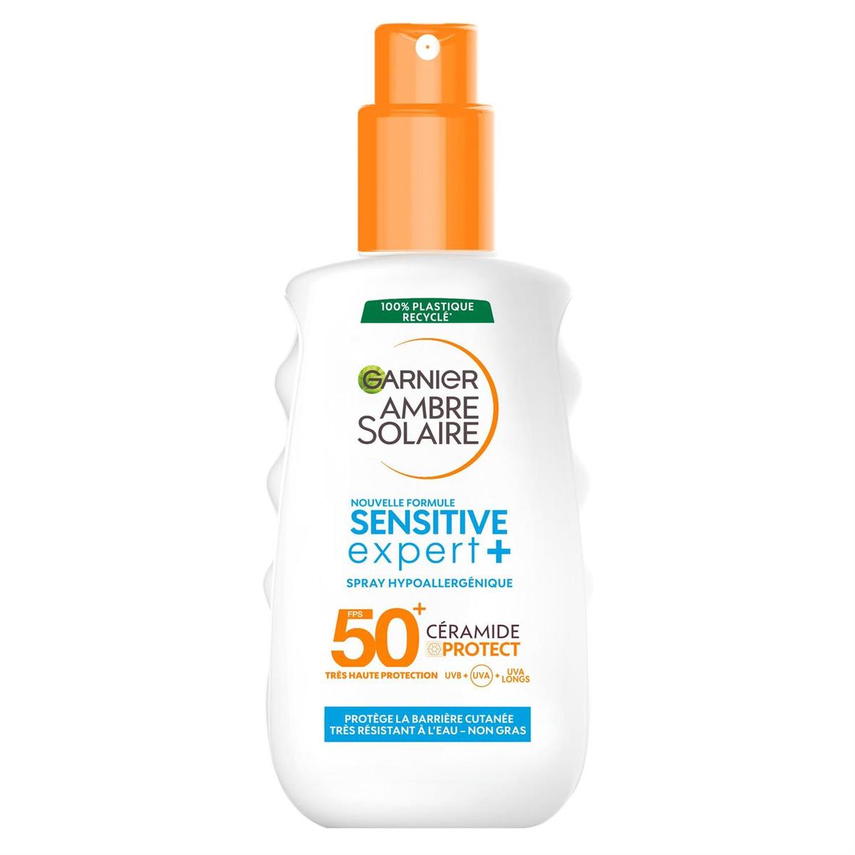 3600542520454 - Ambre Solaire - Spray Protection Solaire Sensitive Expert+ adulte FPS50+