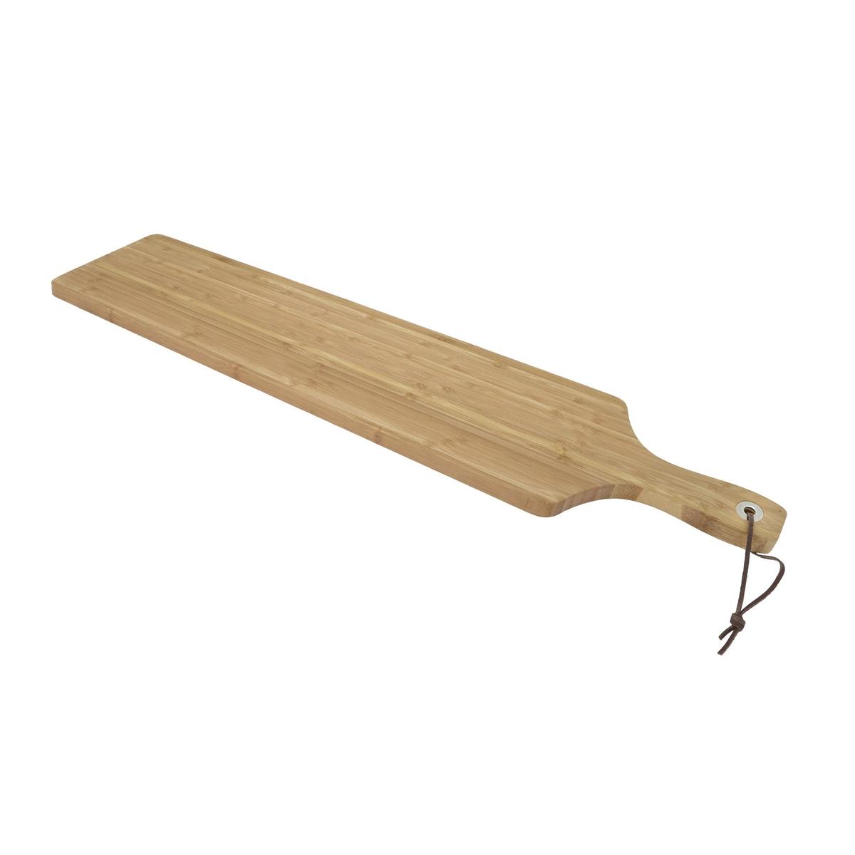 5420059850954 - Point virgule - Planche à servir en bambou avec anneau en métal & ficelle en cuir 75cm