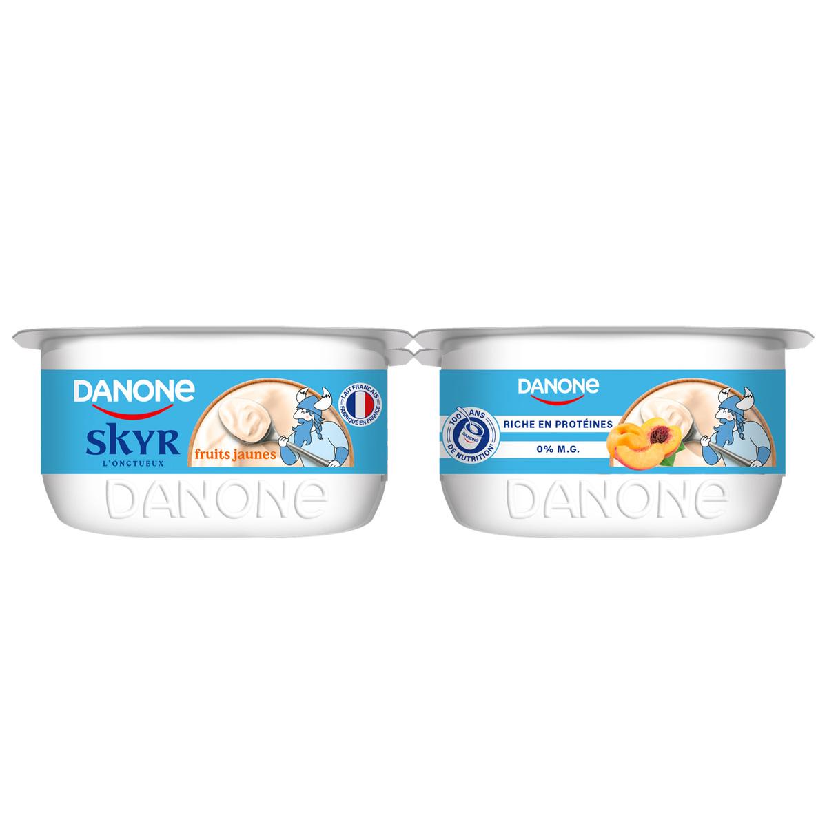 3033492061454 - Danone - Skyr fruits jaunes 0%mg