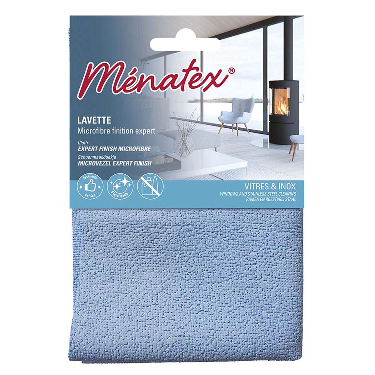 3061050222054 - Ménatex - Lavette microfibre finition expert