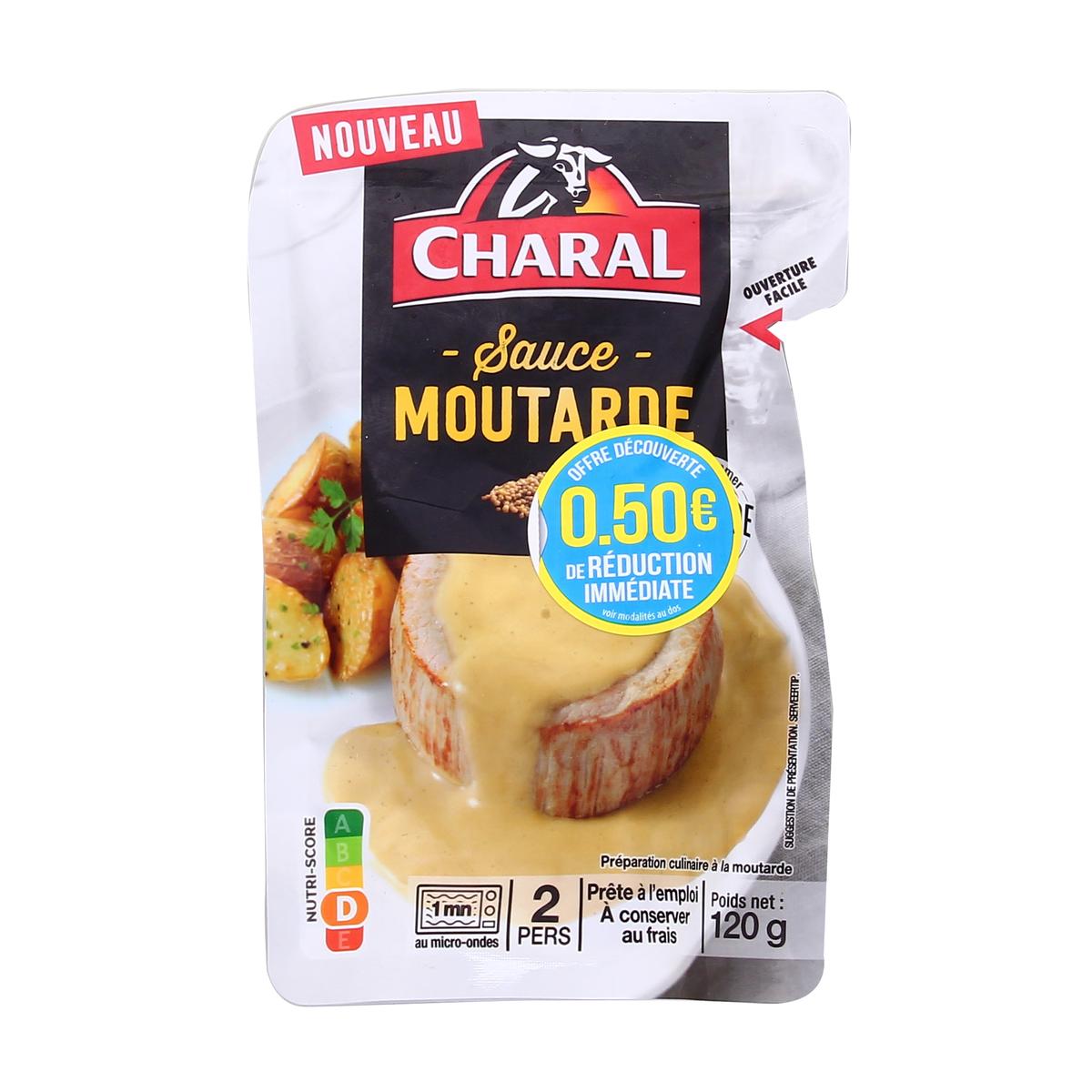 3181239102554 - Charal - Sauce Moutarde