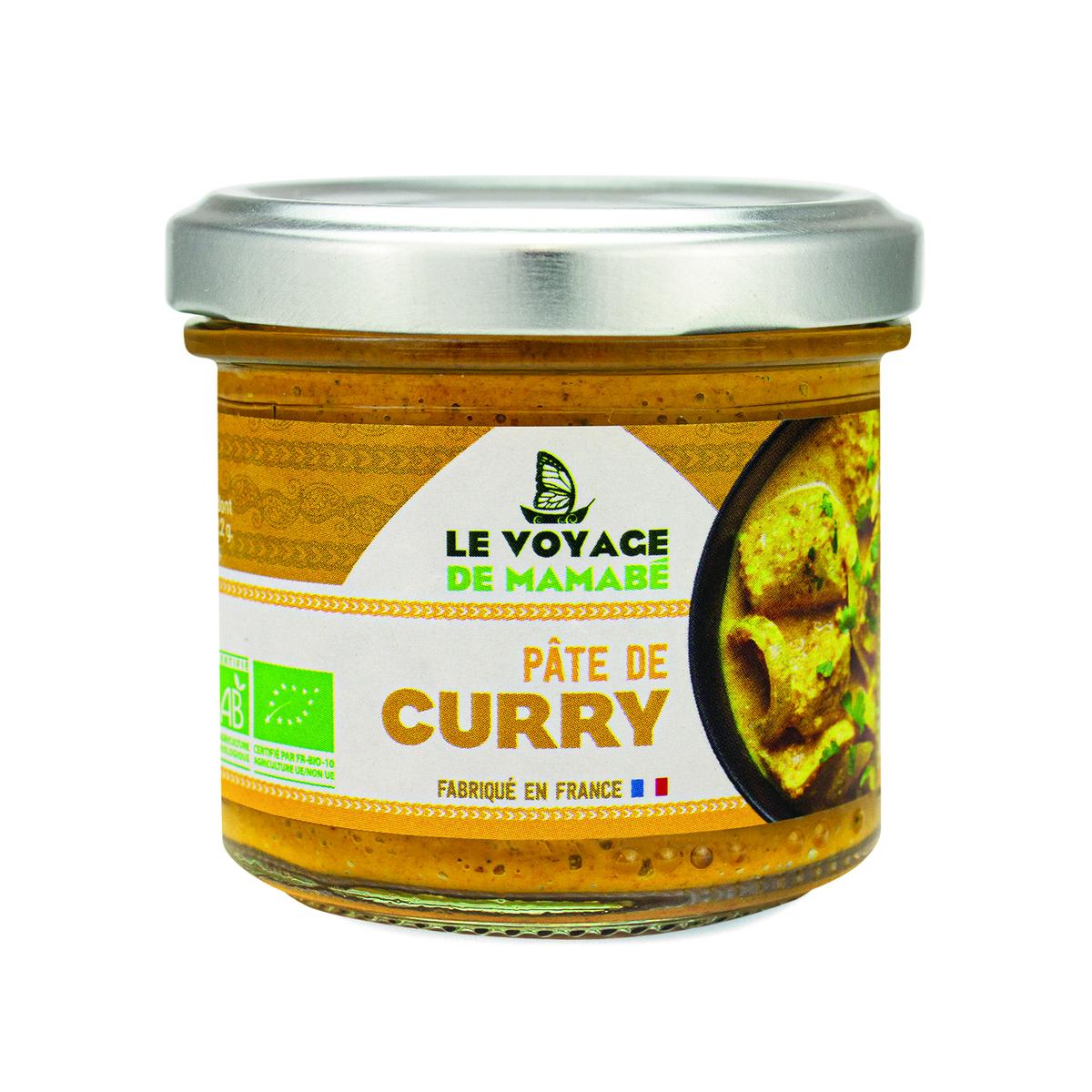 3269714112554 - Le Voyage de Mamabé - Pâte de curry bio