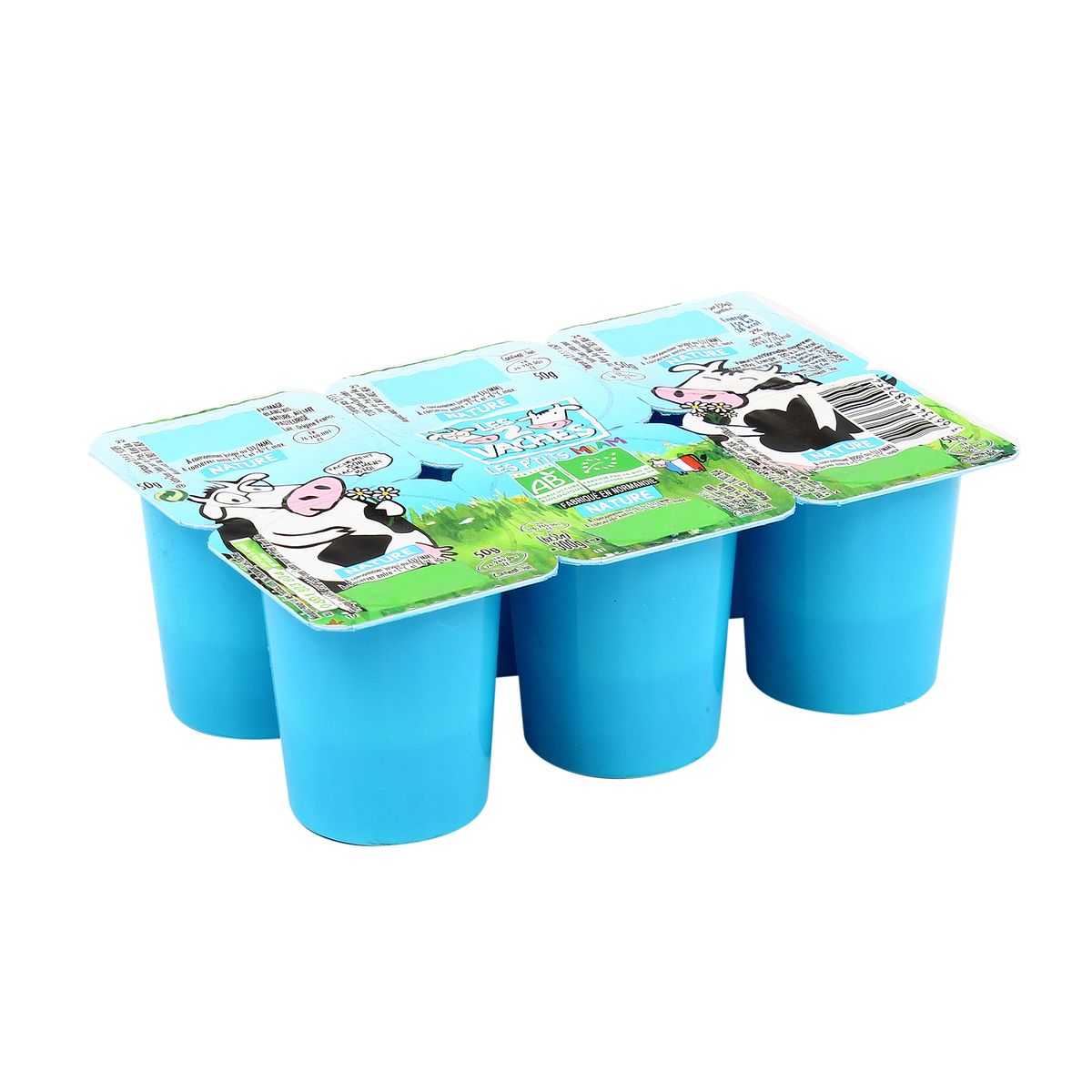 Livraison A Domicile Les 2 Vaches P Tits Miam Nature Bio 6x50g