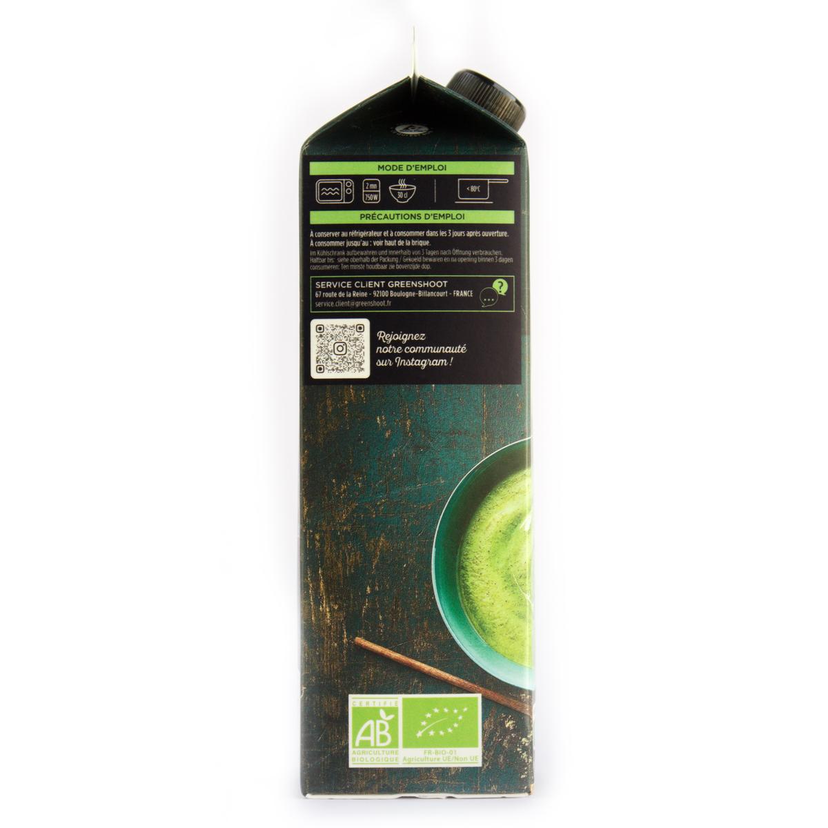 3760132083254 - Greenshoot - Soupe Fraîche Bio Courgette Lait de Coco & Curry Vert