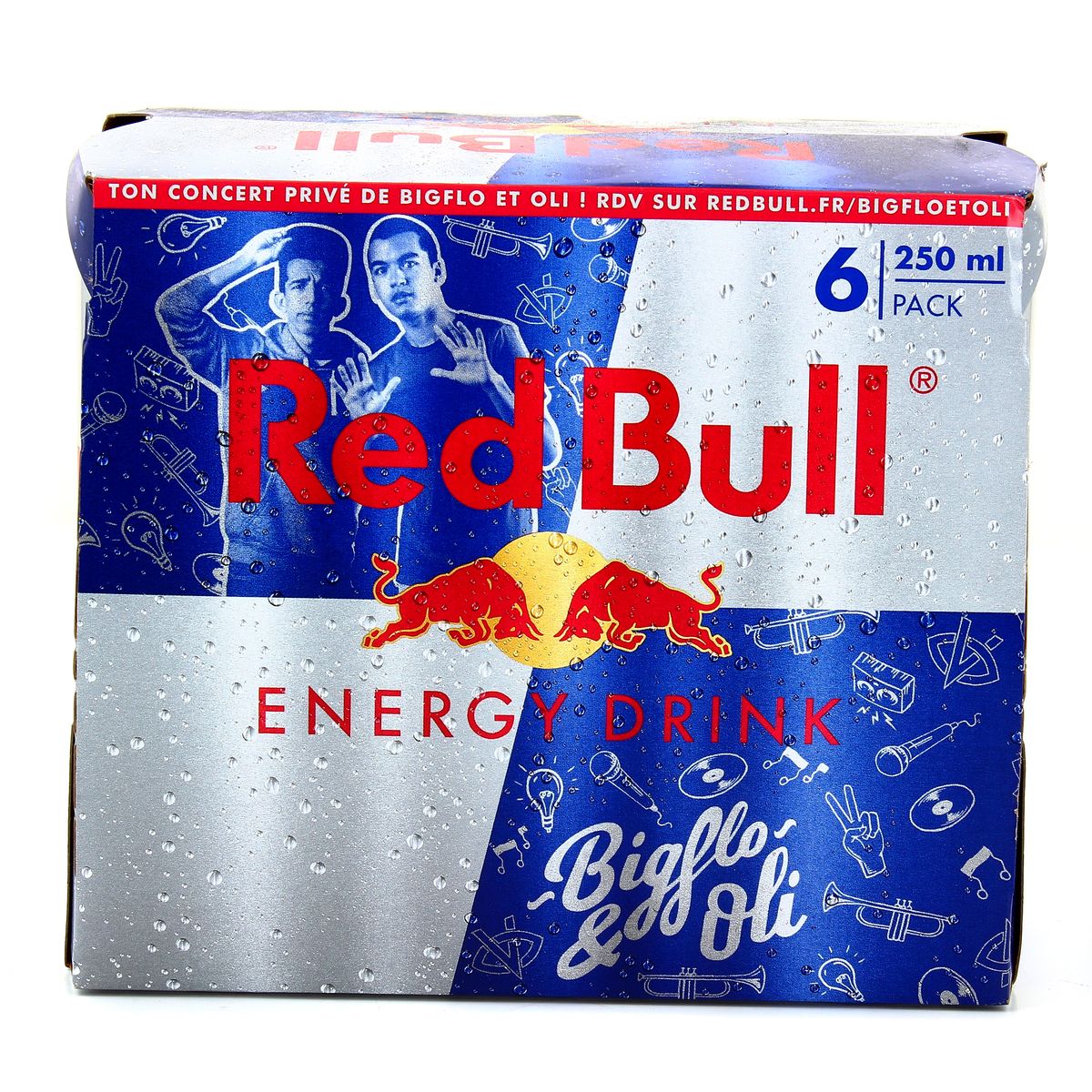 Red Bull Blue Edition Myrtille 25cl - par 24 boîtes