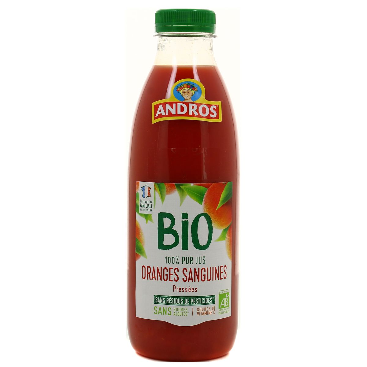 3045320104554 - Andros - Jus d'Orange Sanguine Bio