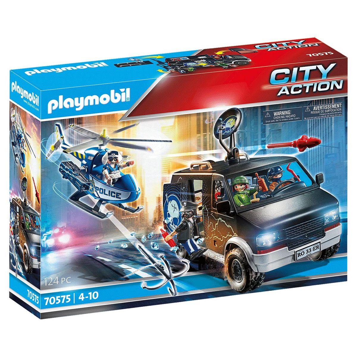 Promotion PLAYMOBIL® City Action Police Camion de bandits et policier