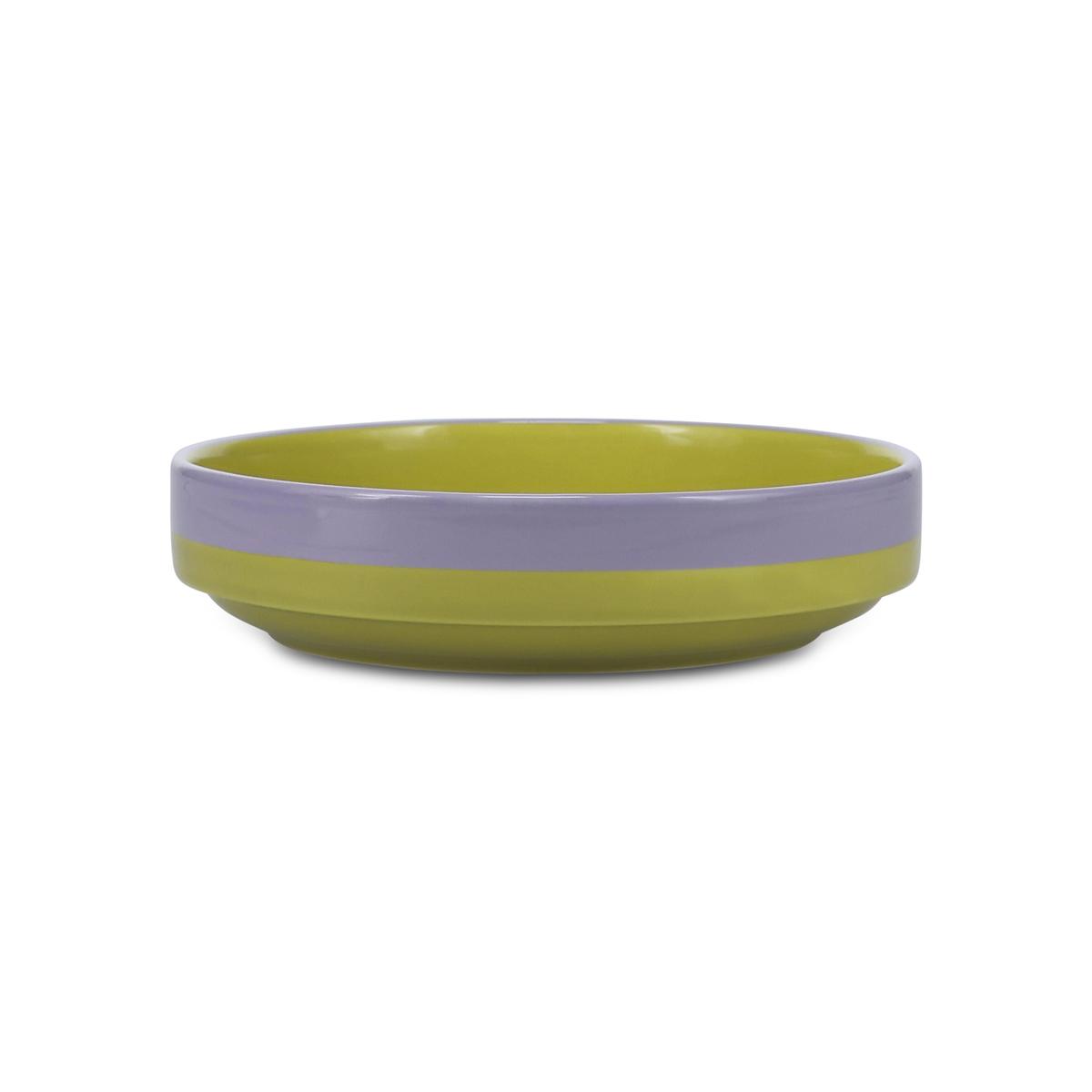 5410595776054 - Collection Duo - Bol 21x5cm vert/violet Duo