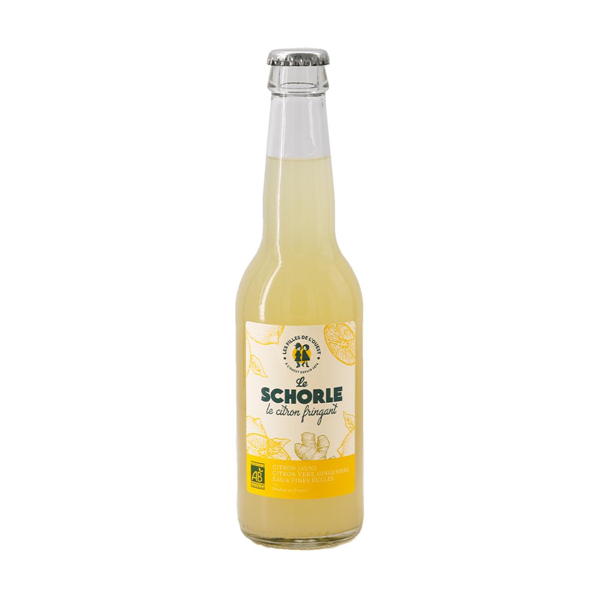 3770010975045 - Les Filles De L'Ouest - Limonade Le Schorle Citron Fringant bio
