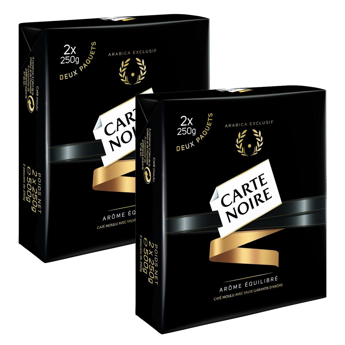 CARTE NOIRE – Café en Dosettes Souples Décaféiné N°5 - 10 Paquets