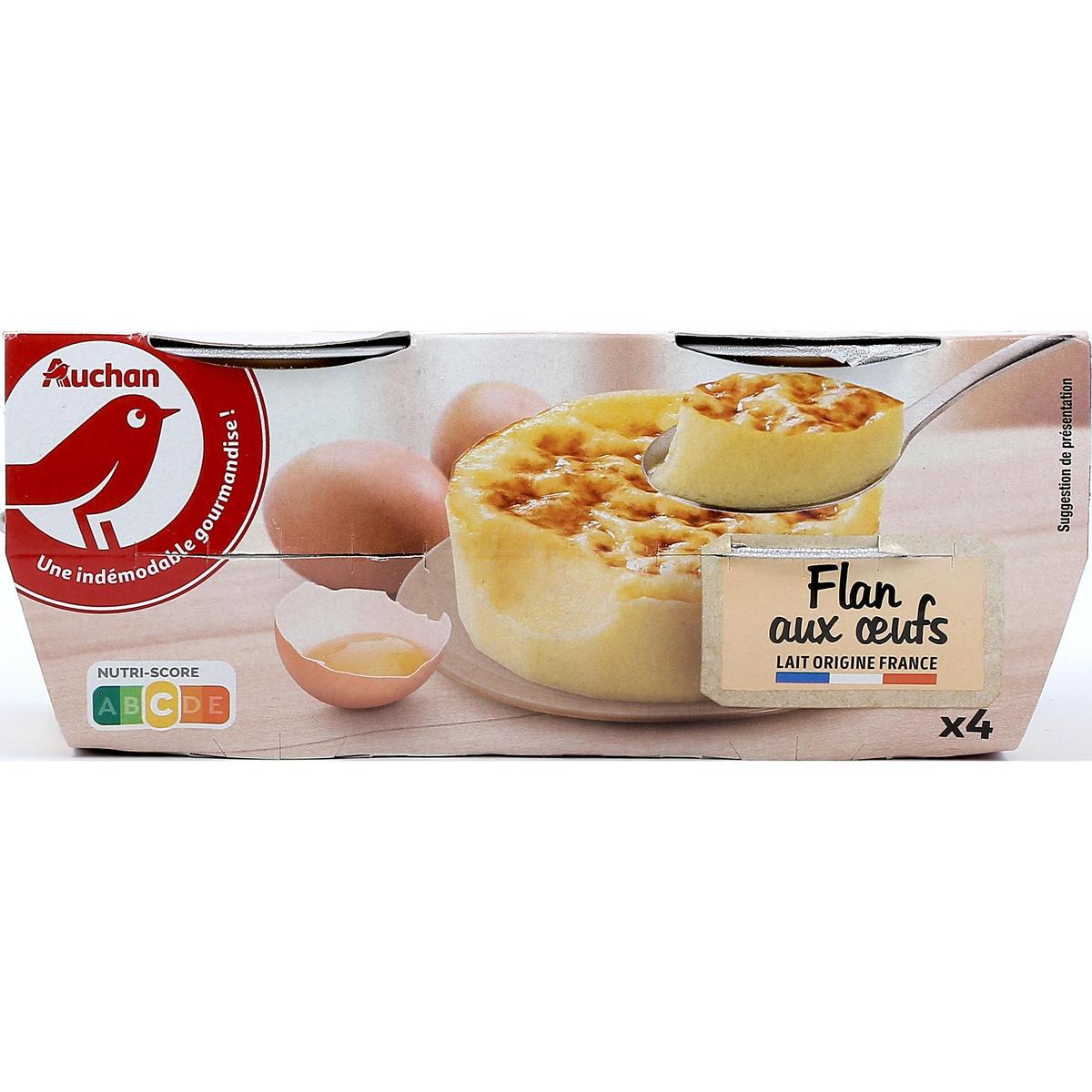 3596710387854 - Auchan - Flan aux oeufs