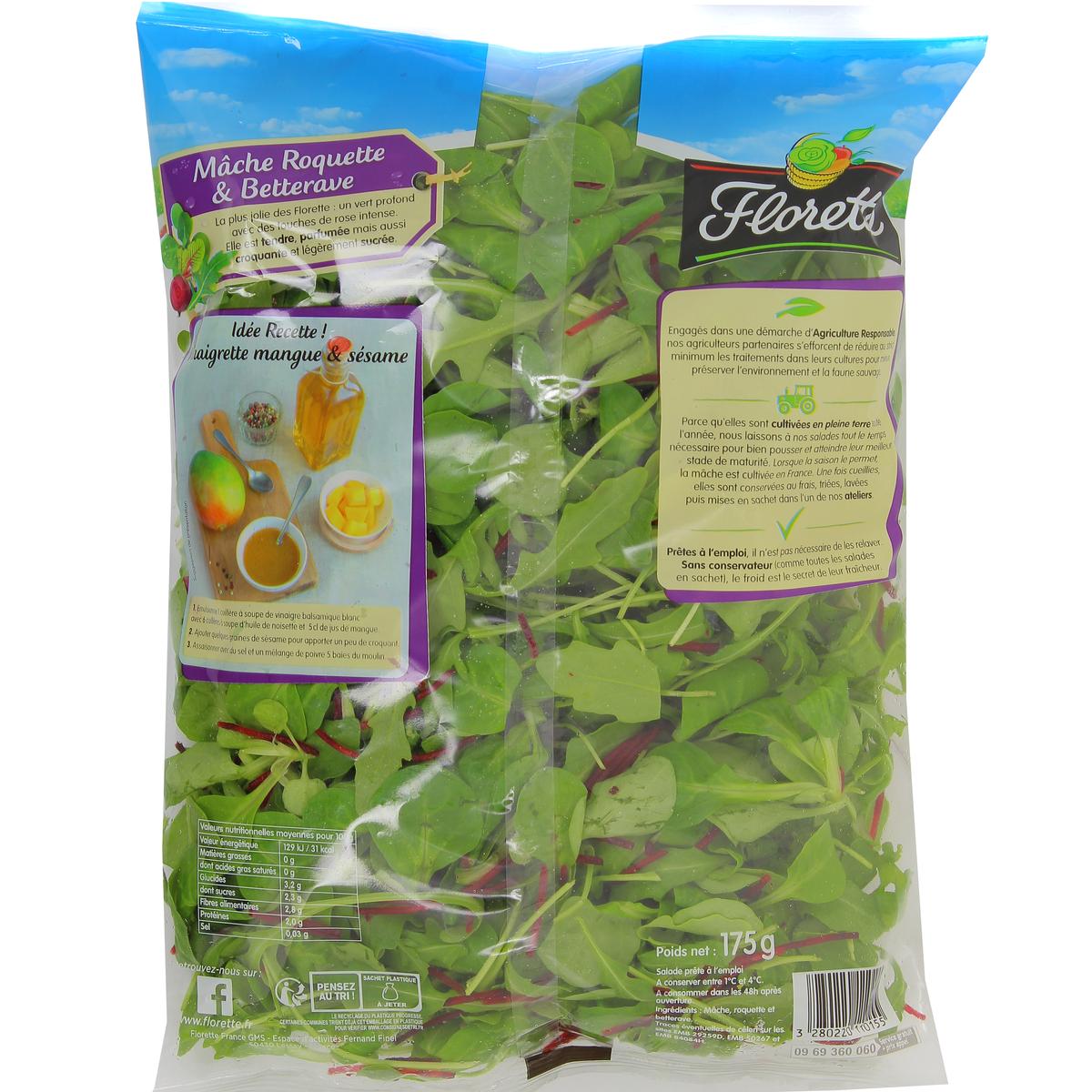 3280220110155 - Florette - Trio Mâche, Roquette & Betterave