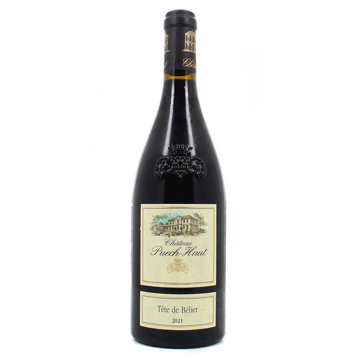 3760075210755 - Coteaux du Languedoc rouge AOP - Château Puech Haut Tête de Bélier