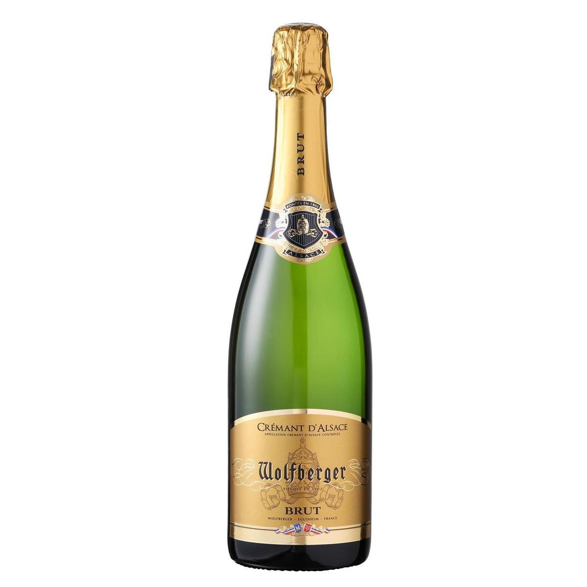 3221240001955 - Crémant d'Alsace - Wolfberger brut