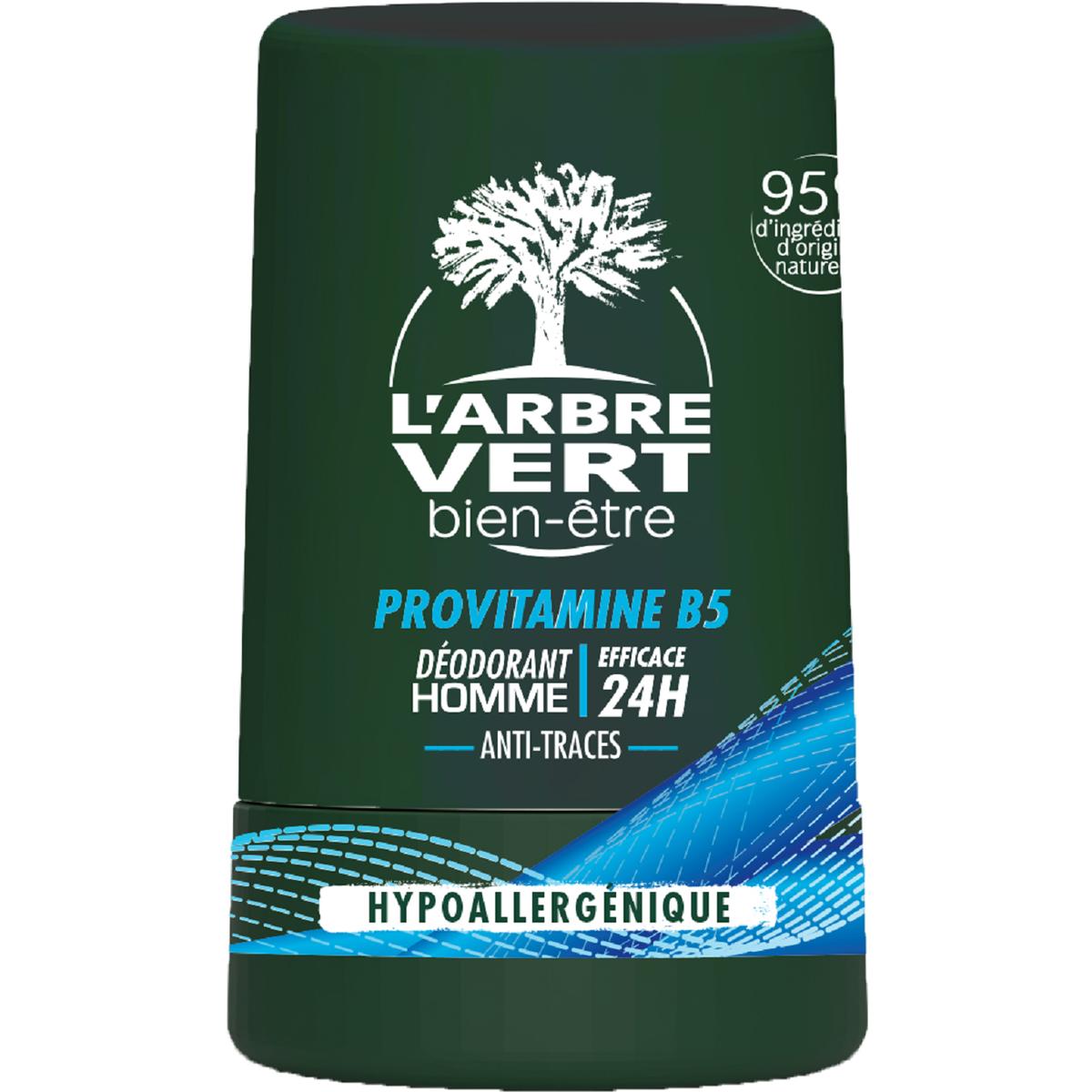 3450601032455 - L'Arbre Vert Bien-Etre - Déodorant bille homme provitalines