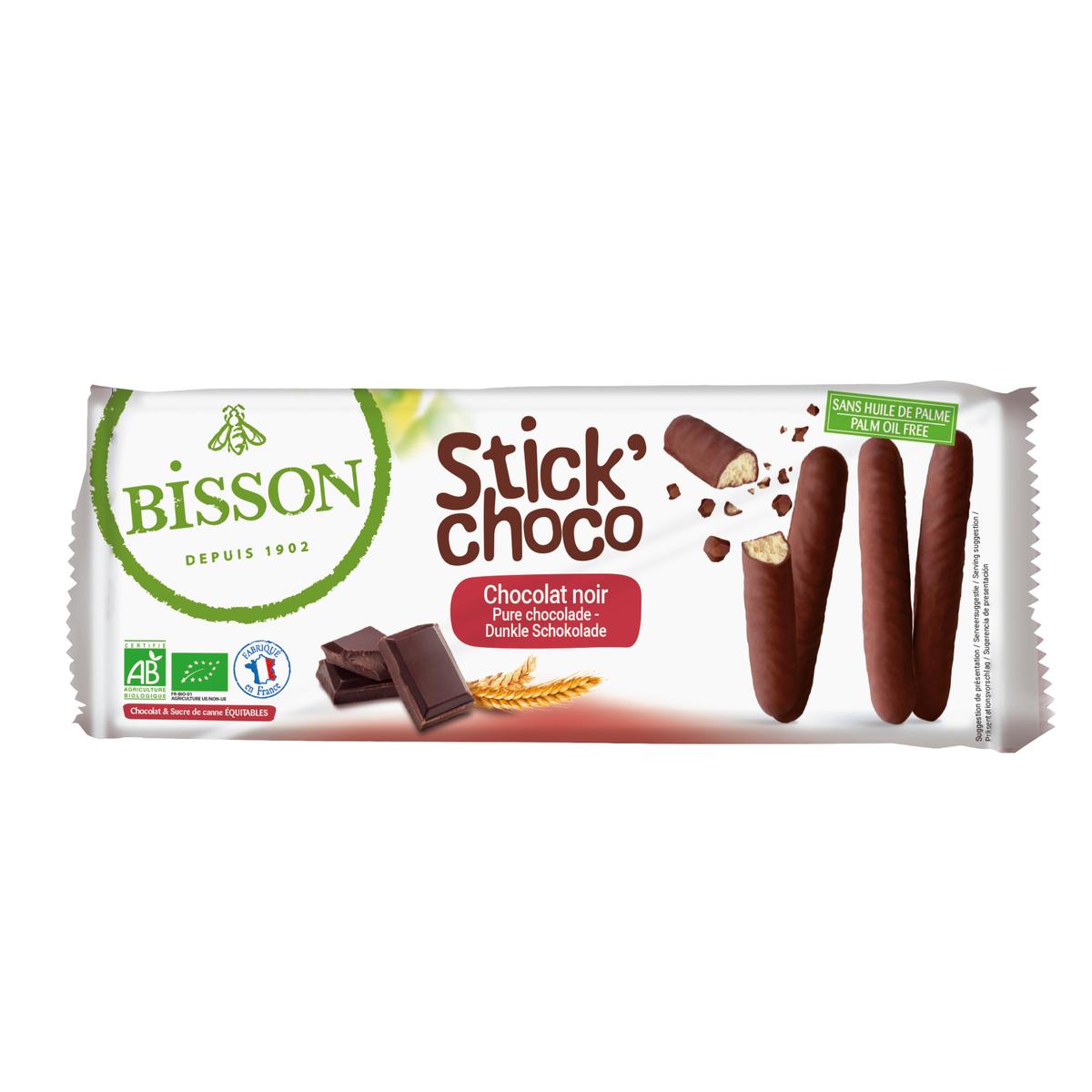 3380380104855 - Bisson - Stick' choco noir bio