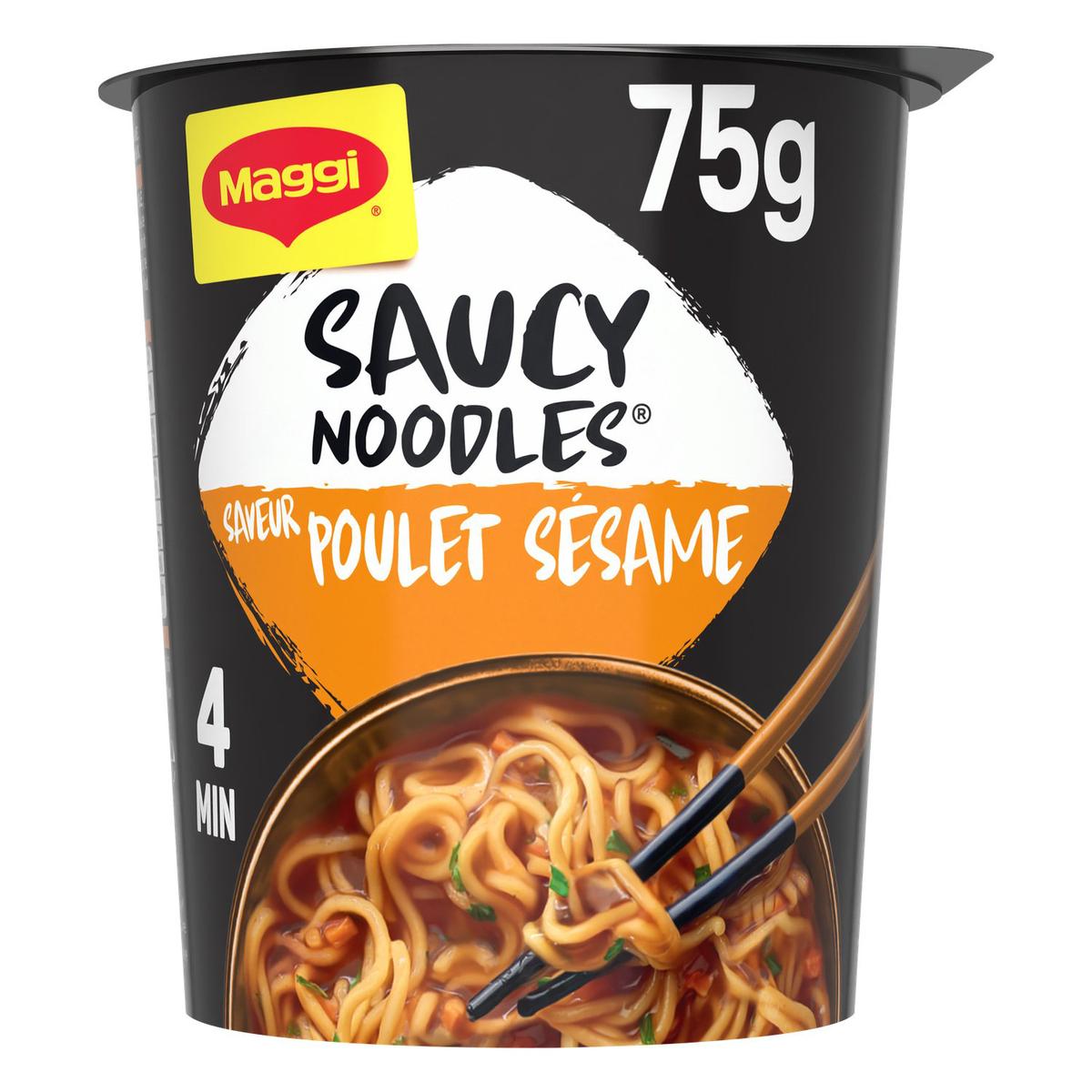Nouilles Instantanées Poulet Sésame