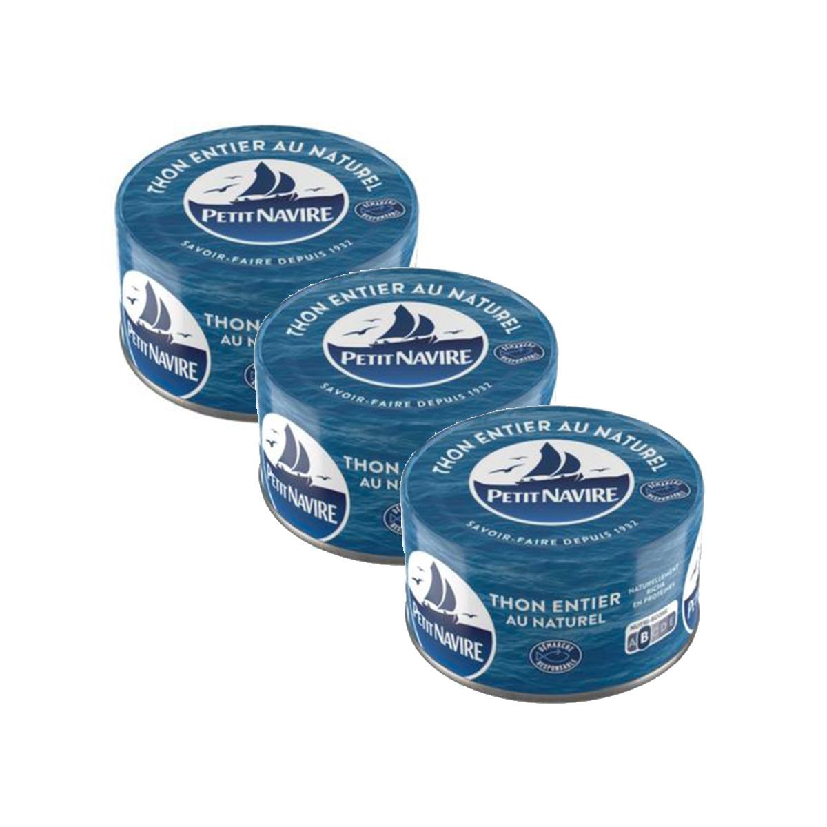 2050000395055 - Petit Navire - Thon entier au naturel Albacore