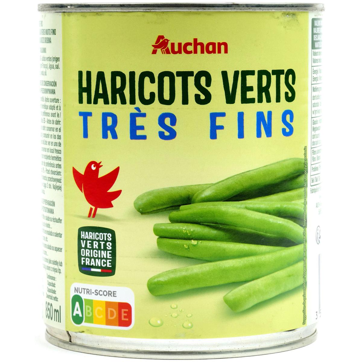 3596710545155 - Auchan - Haricots verts très fins