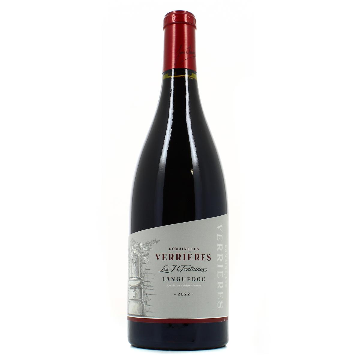 3760040435855 - Languedoc rouge AOP - Domaine Les Verrières, cuvée les 7 Fontaines