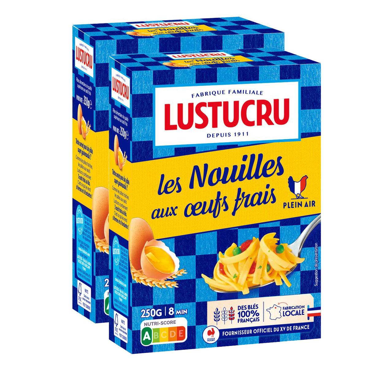 2050000116155 - Lustucru - Pâtes Nouilles aux Oeufs Frais