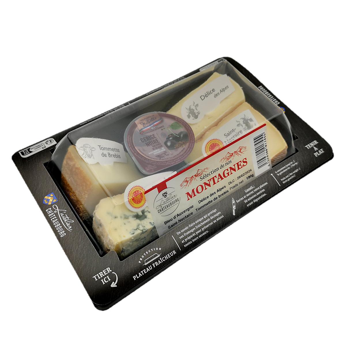 3529380017455 - Atelier De Chateaubourg - Petit Plateau Fromages des Montagnes
