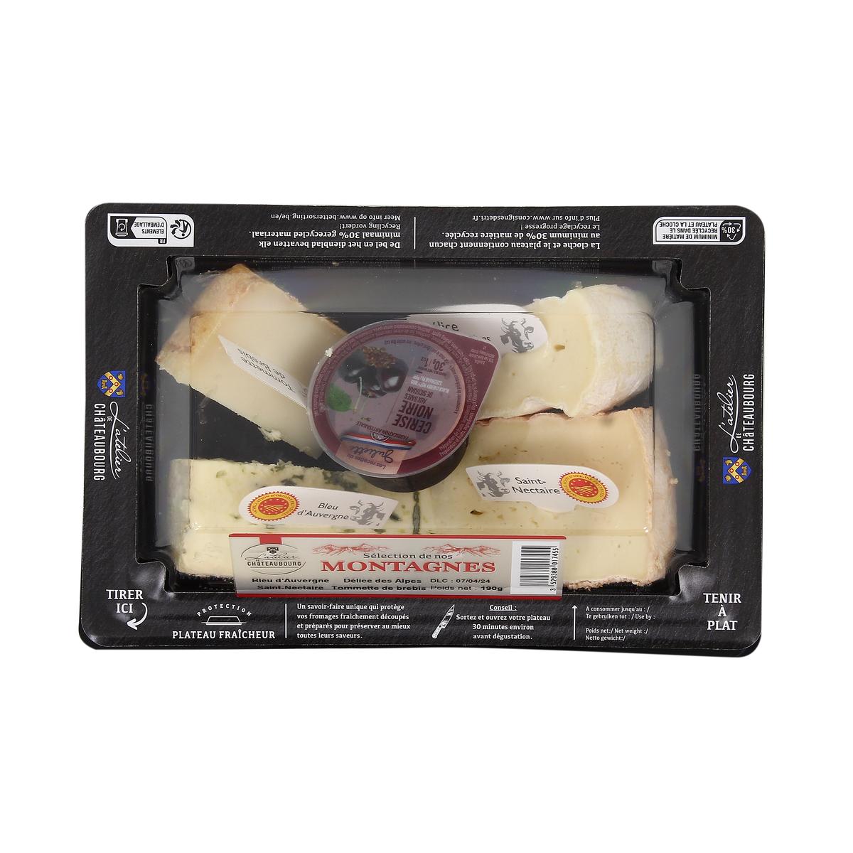 3529380017455 - Atelier De Chateaubourg - Petit Plateau Fromages des Montagnes