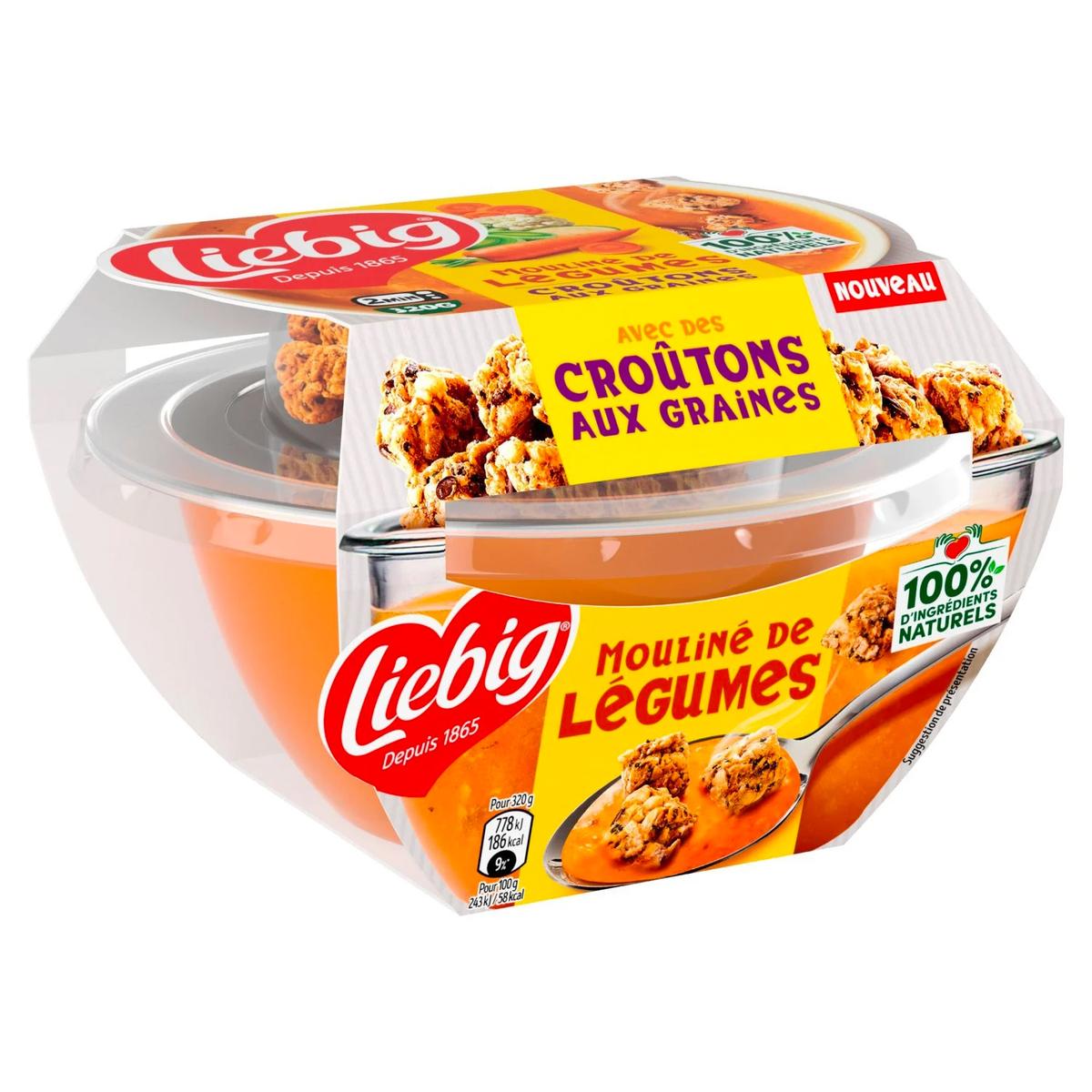 3036815458955 - Liebig - Soupe Mouliné de Légumes et Toppings