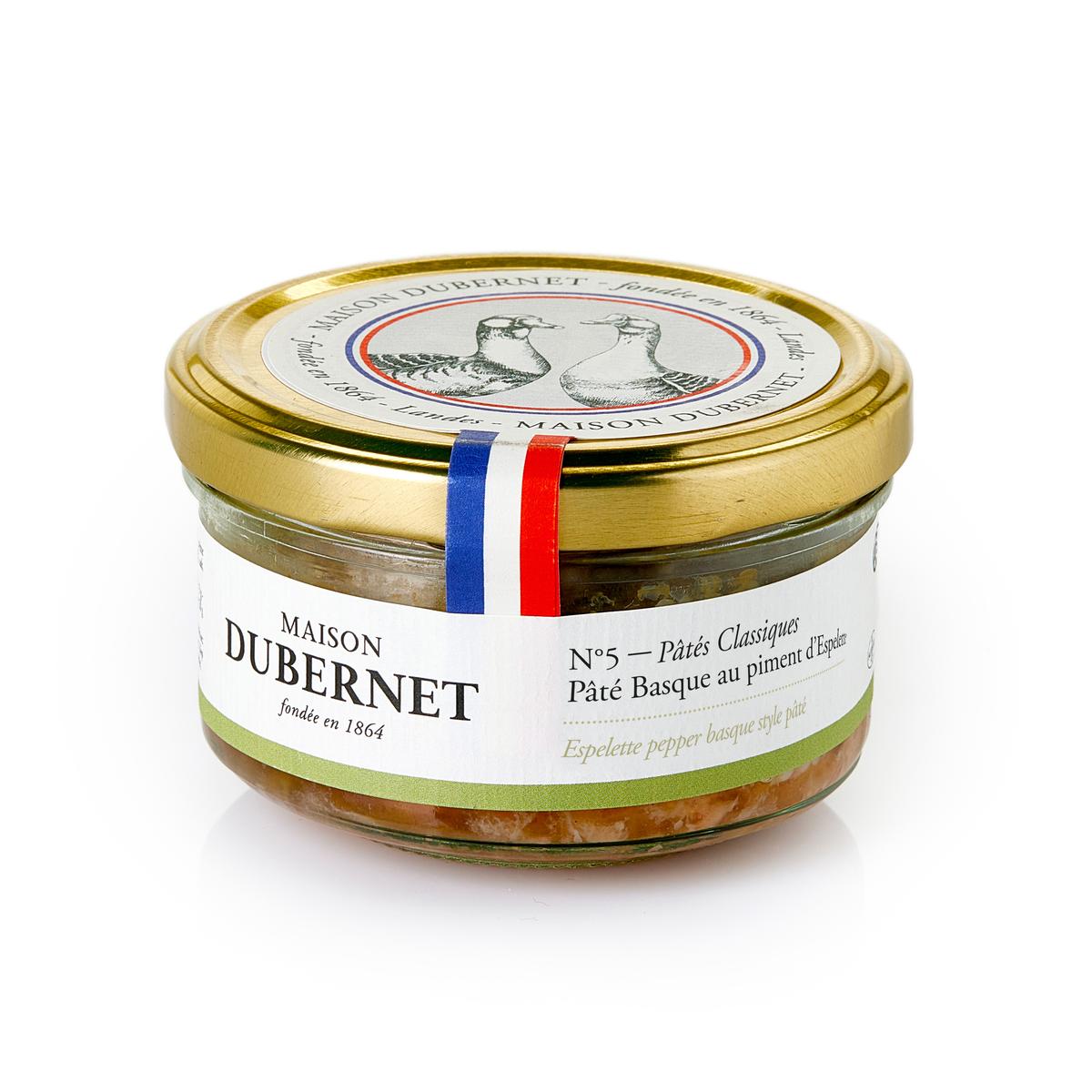 3365476000556 - Maison Dubernet - Pâté Basque au piment d'Espelette