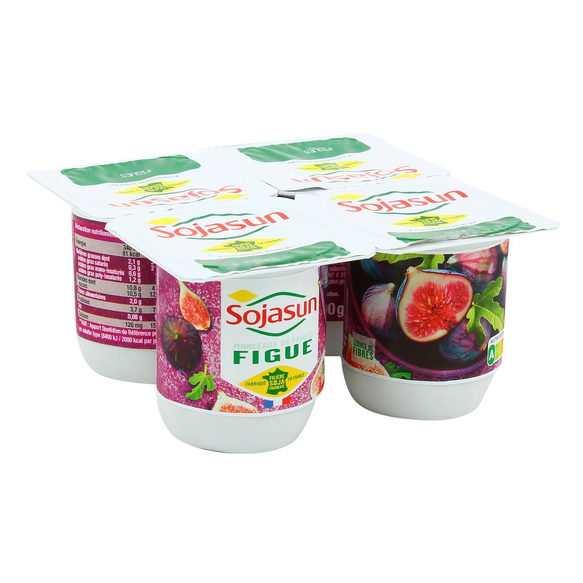 Livraison A Domicile Sojasun Dessert Figues 4x100g