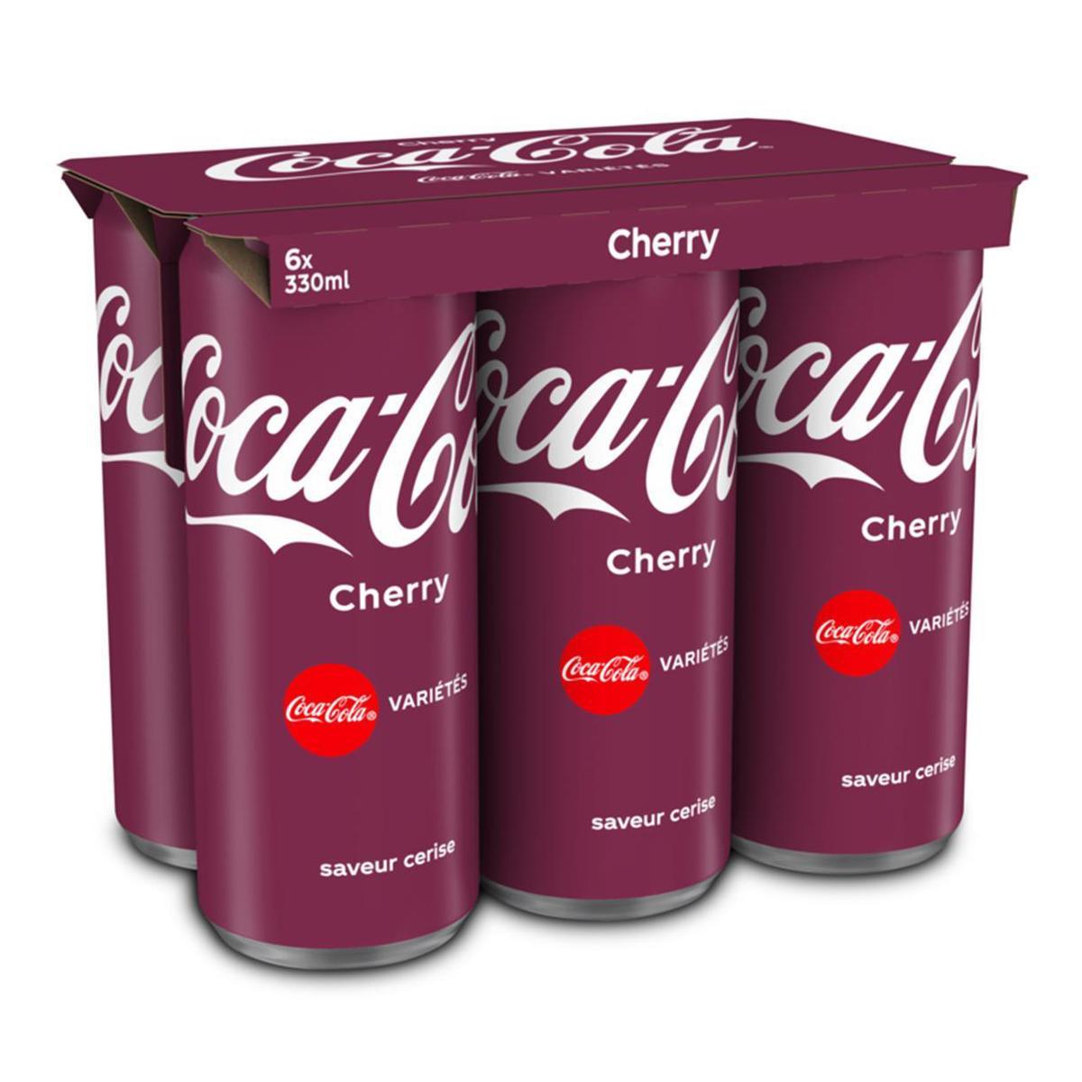Livraison à domicile Coca-Cola Cherry Cerise, 6x33cl