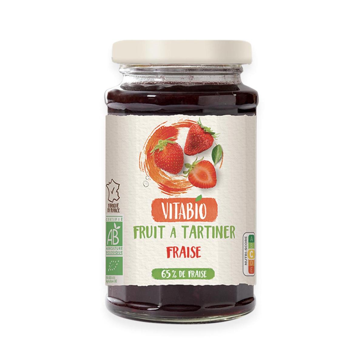 3288131114156 - Vitabio - Fraise Bio- Fruit à tartiner