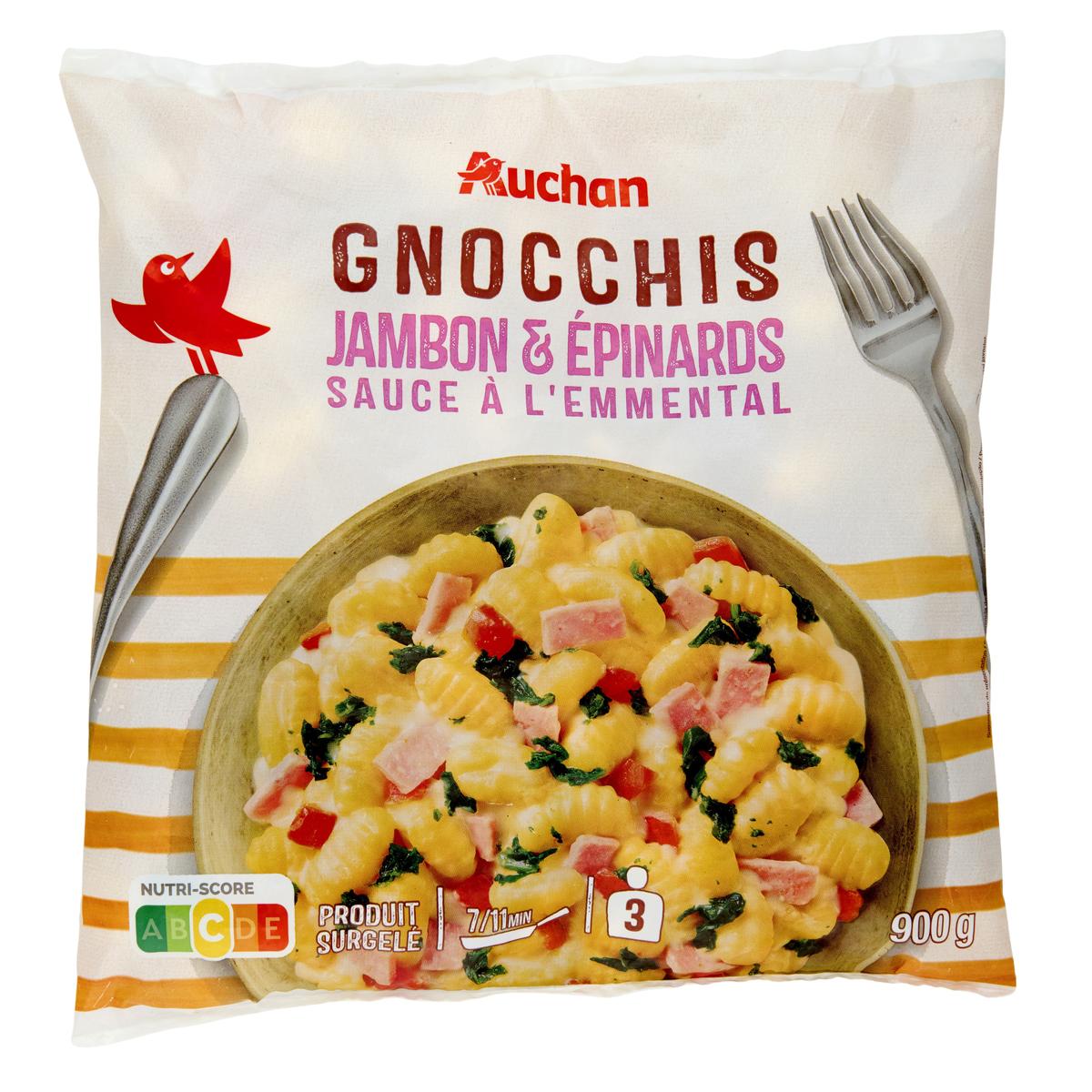 3596710545056 - Auchan - Gnocchis jambon emmental