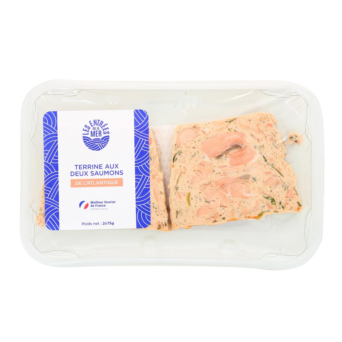 3302100005556 - Les Entrées De La Mer - Terrine aux Deux Saumons