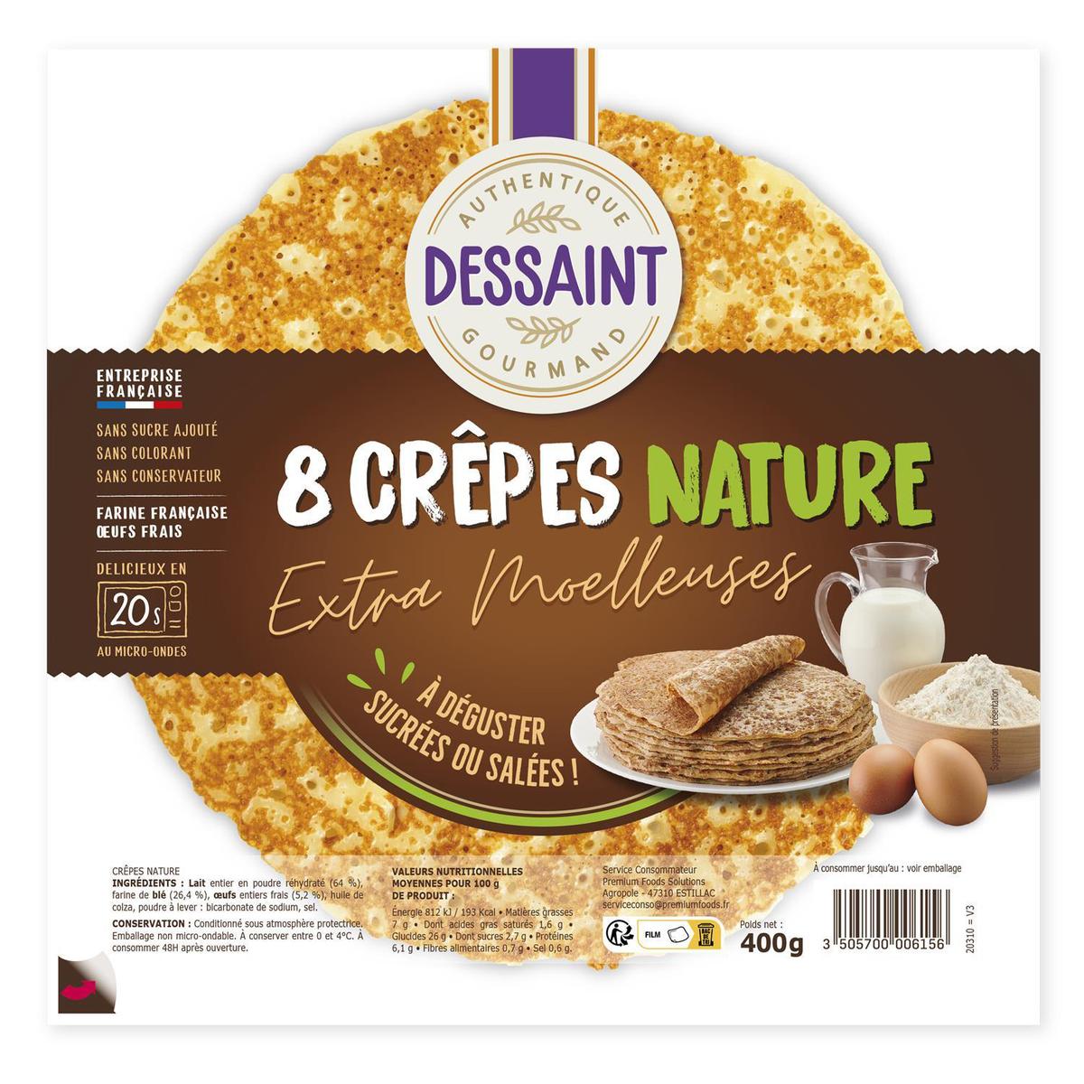 3505700006156 - Daniel Dessaint - Crêpes Nature